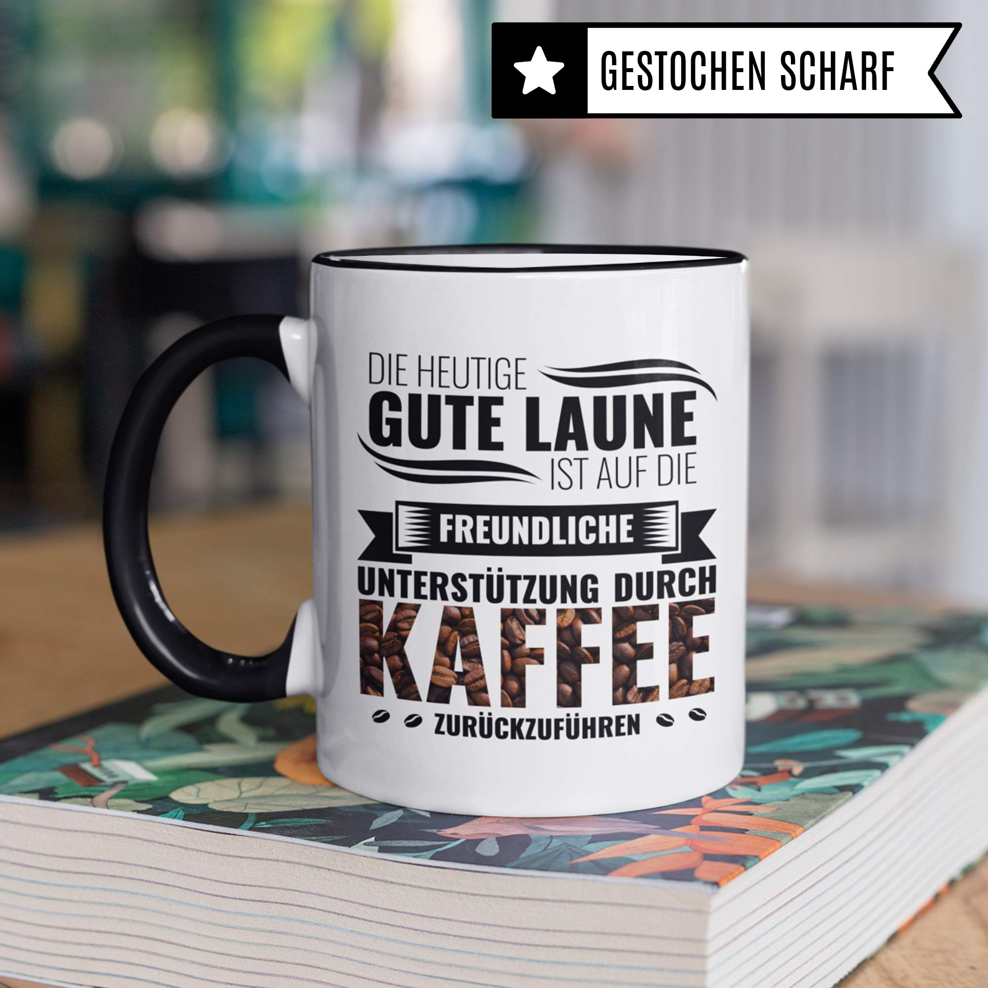 Kaffeetasse Spruch, Tasse mit Spruch lustig,Kaffee Geschenk Spaß, Geschenkidee, Morgenmuffel Koffein Büro lustig, Arbeit Kaffeeliebhaber Kaffeetrinker Kaffeebecher