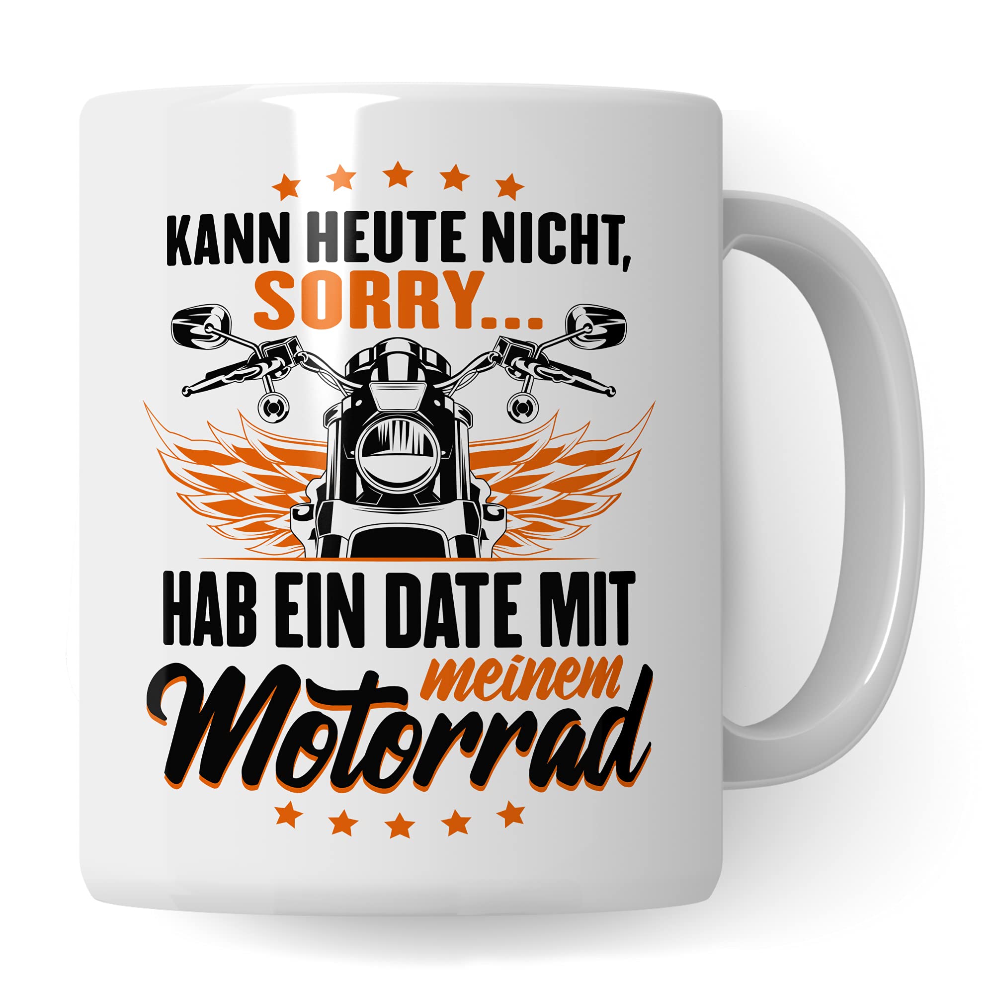 Motorrad Tasse - Geschenk für Motorradfahrer, Motorradfans & Motorradliebhaber Männer Frauen - Kaffeetasse Kaffee Motorrad Bike Motorradfahren Geschenkidee Biker