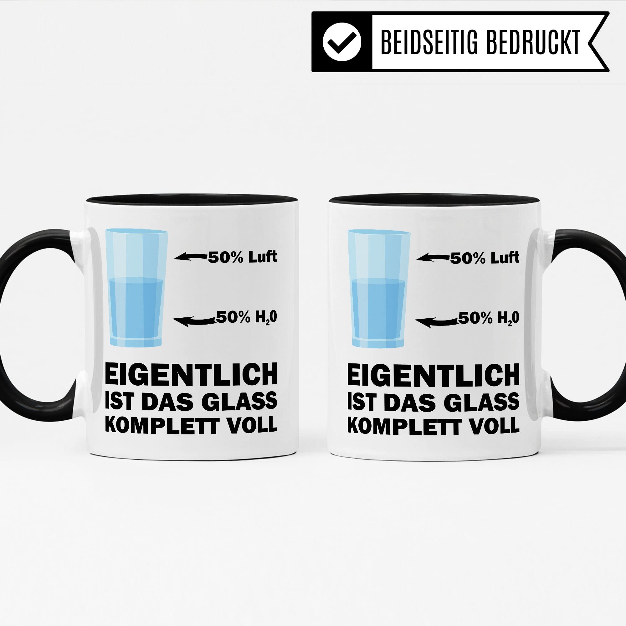 Chemiker Tasse Geschenkidee Kaffeetasse Humor Witz Geschenk für Optimisten Chemilehrer Chemilehrerin Kaffeebecher Chemie Becher