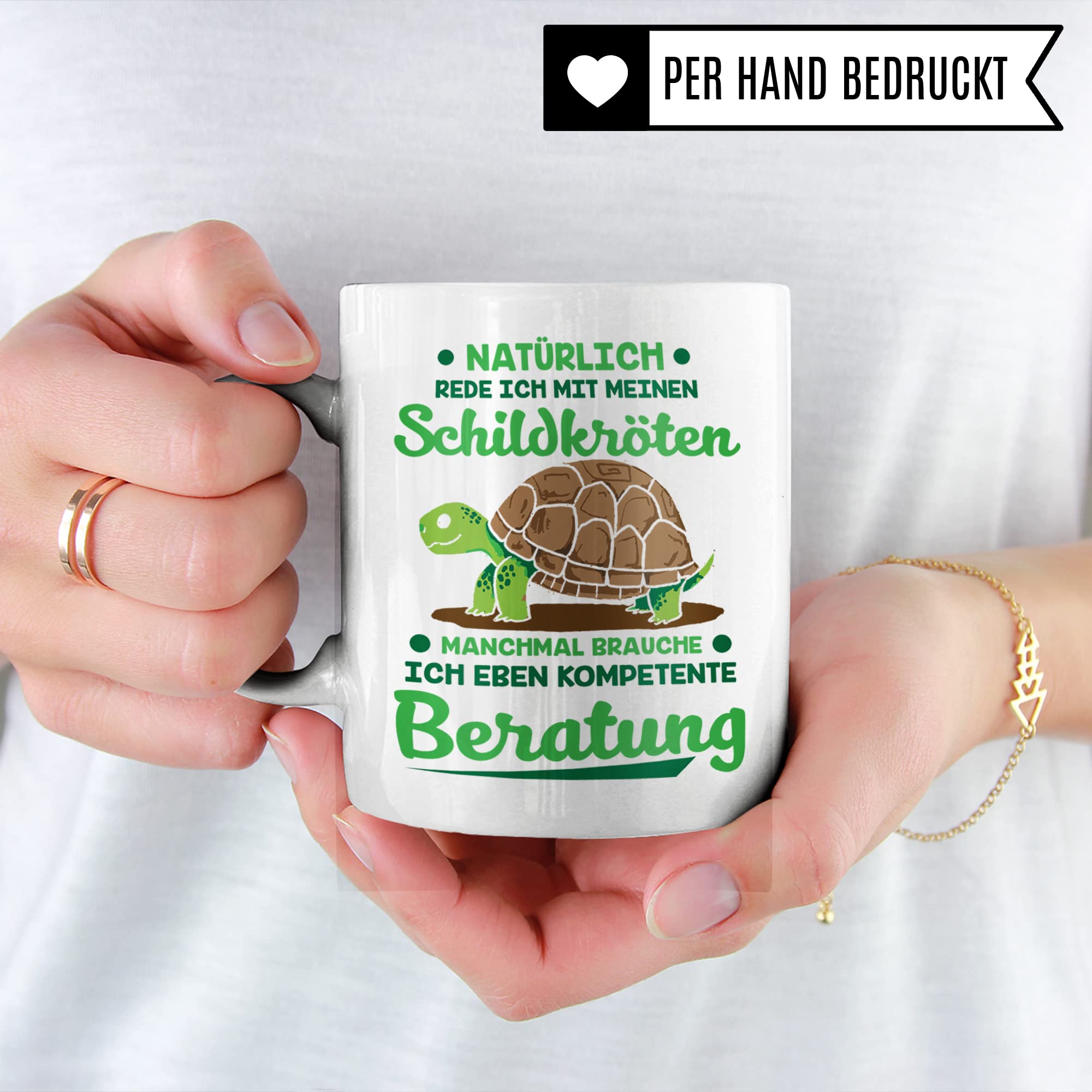 Schildkröten Tasse Geschenkidee, Kaffeebecher mit Spruch lustig, Kaffeetasse Humor Witz Geschenk für Schildkrötenbesitzer, Schildkröte Becher