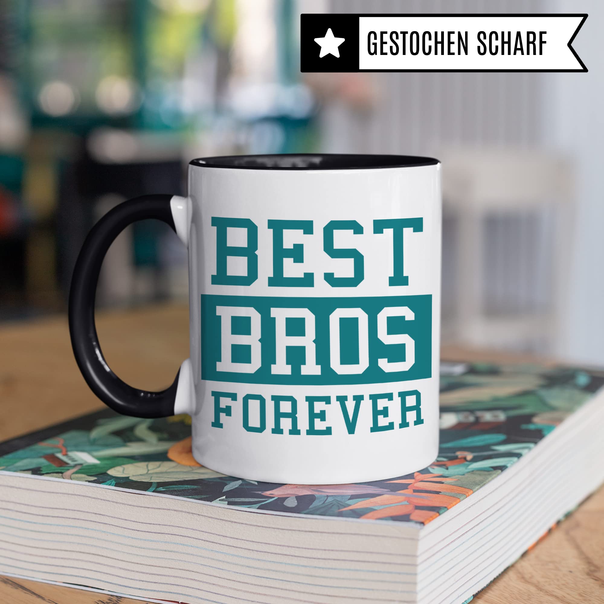 Bro Freundschafts Tasse, Freunde Geschenkidee, BFF Geschenk, Kaffeetasse Humor Witz Geschenk für Bros, Kaffeebecher für Männer