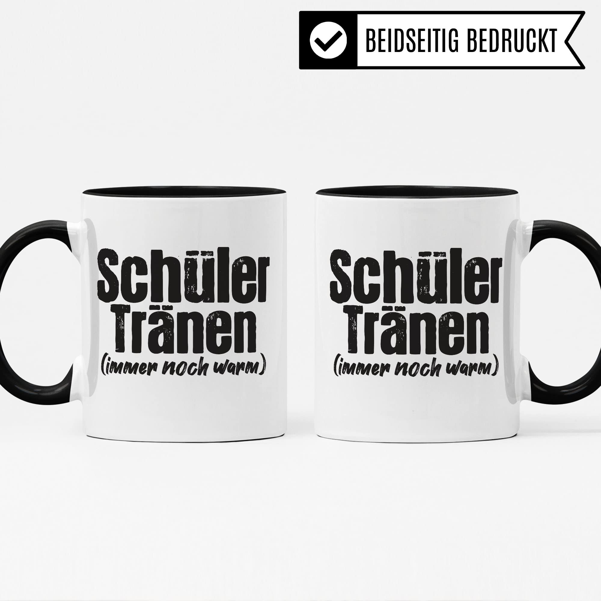 Lehrer Tasse lustig - Schüler Tränen noch warm - Kaffeetasse Schule Geschenk für Lehrer & Lehrerin Witz Kaffee-Becher