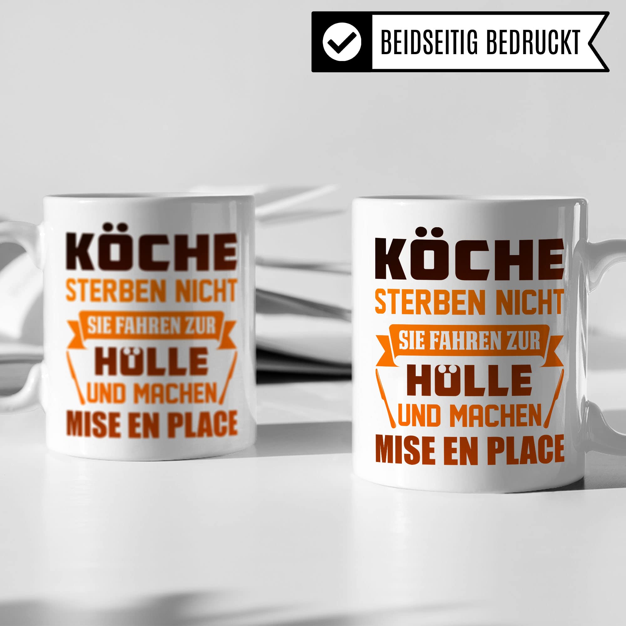 Koch Tasse, Hobbykoch Geschenkidee, Küchenchef Teetasse, Chef Becher, Kaffeetasse Humor Witz Geschenk für Köche, Küche Kaffeebecher