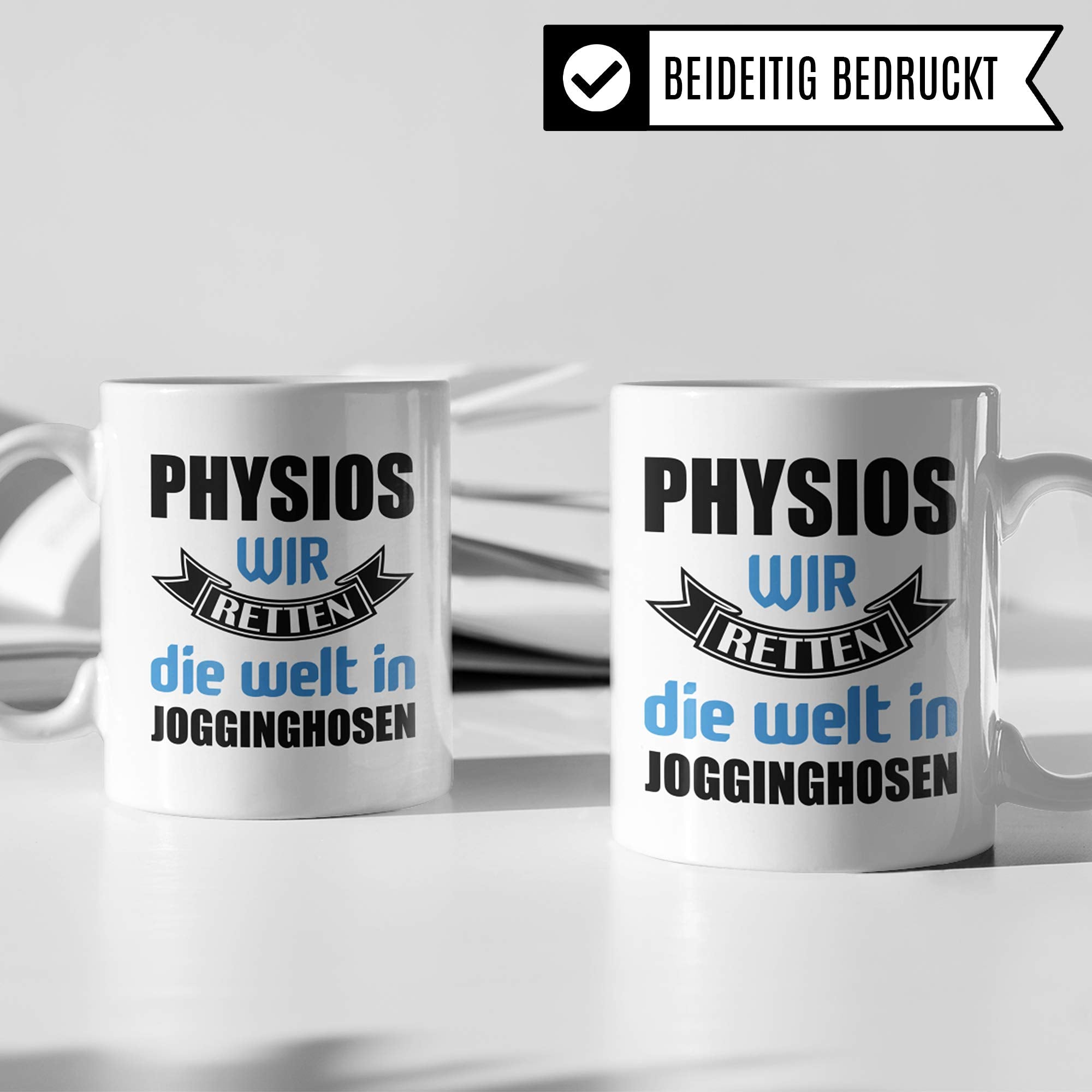 Pagma Druck Physiotherapeuten Tasse, Physiotherapeuten Geschenke, Physiotherapie Kaffeetasse Geschenkidee, Physio Praxis Kaffeebecher Krankengymnastik Geschenk Physiotherapeut