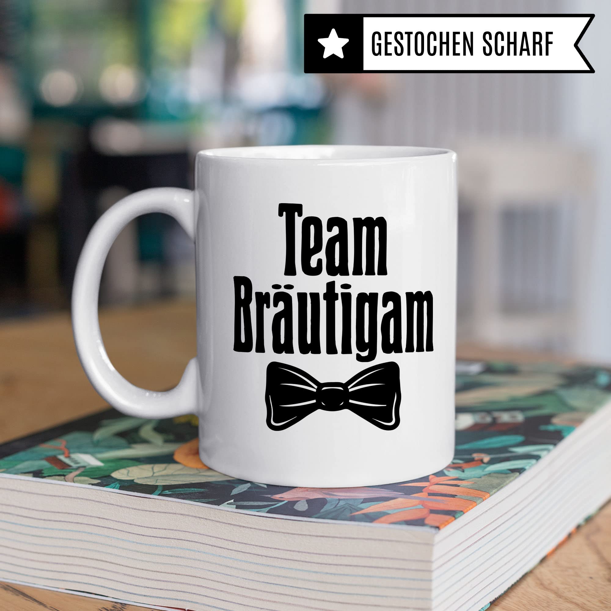 Trauzeuge fragen Team Bräutigam Motiv Geschenk Freund Trauzeuge süßes Motiv schöne Geschenkidee Kaffeetasse Teebecher Hochzeit Trauung Kaffee-Becher