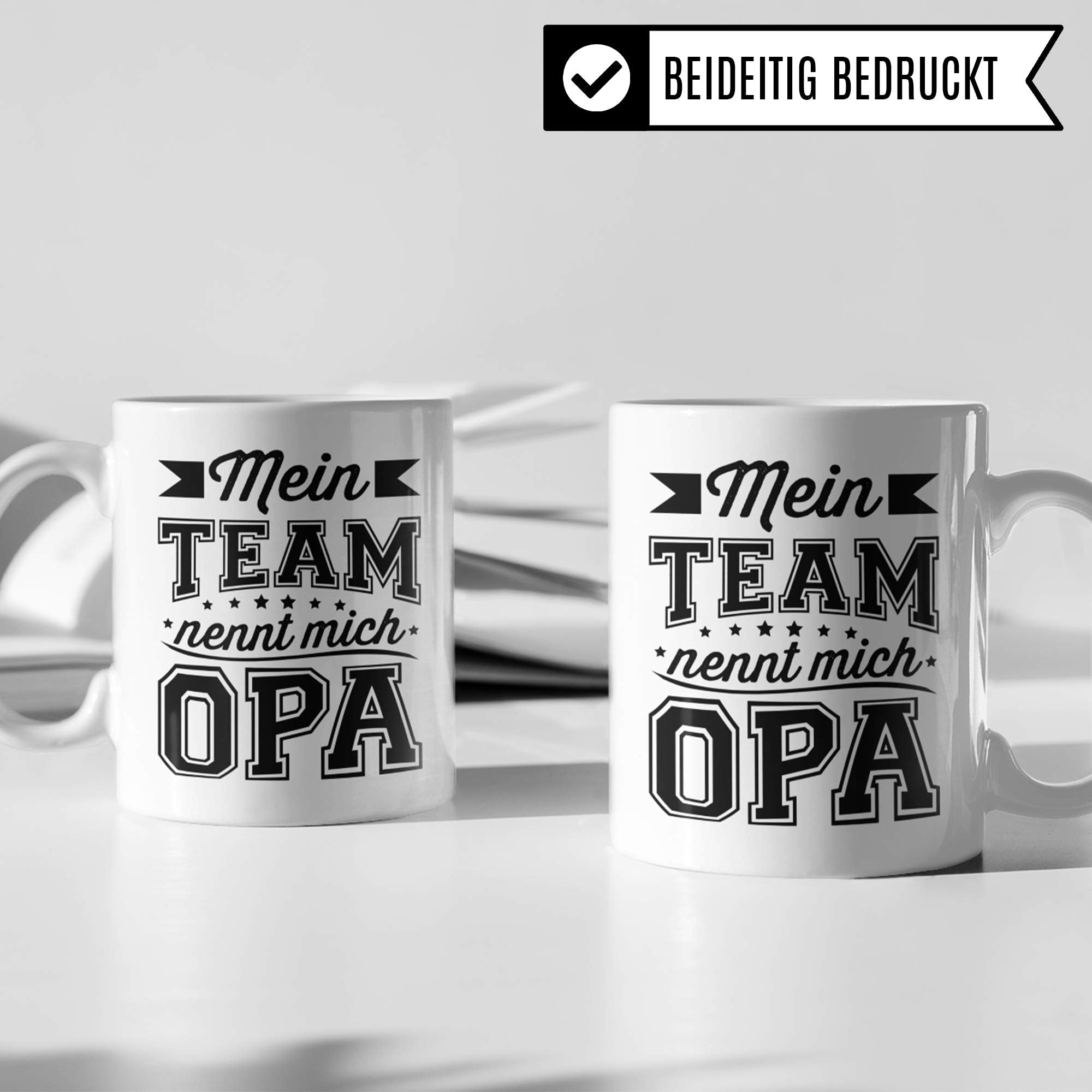 Pagma Druck Opa Tasse Geschenk, Großvater Spruch Becher Geschenkidee, Kaffeebecher für Grossväter Motiv