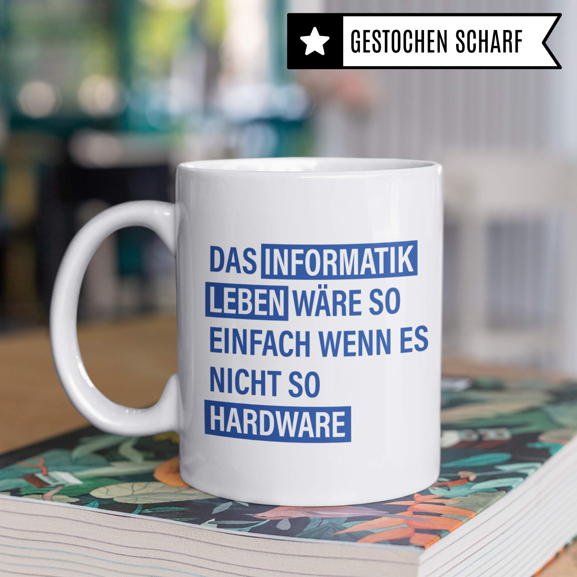 Pagma Druck Informatiker Tasse, Informatiker Geschenk IT Programmierer, Becher Debugging Spruch Programmieren Informatik Geschenkidee, Entwickler Admin Coder Developer Programmer Kaffeetasse lustig