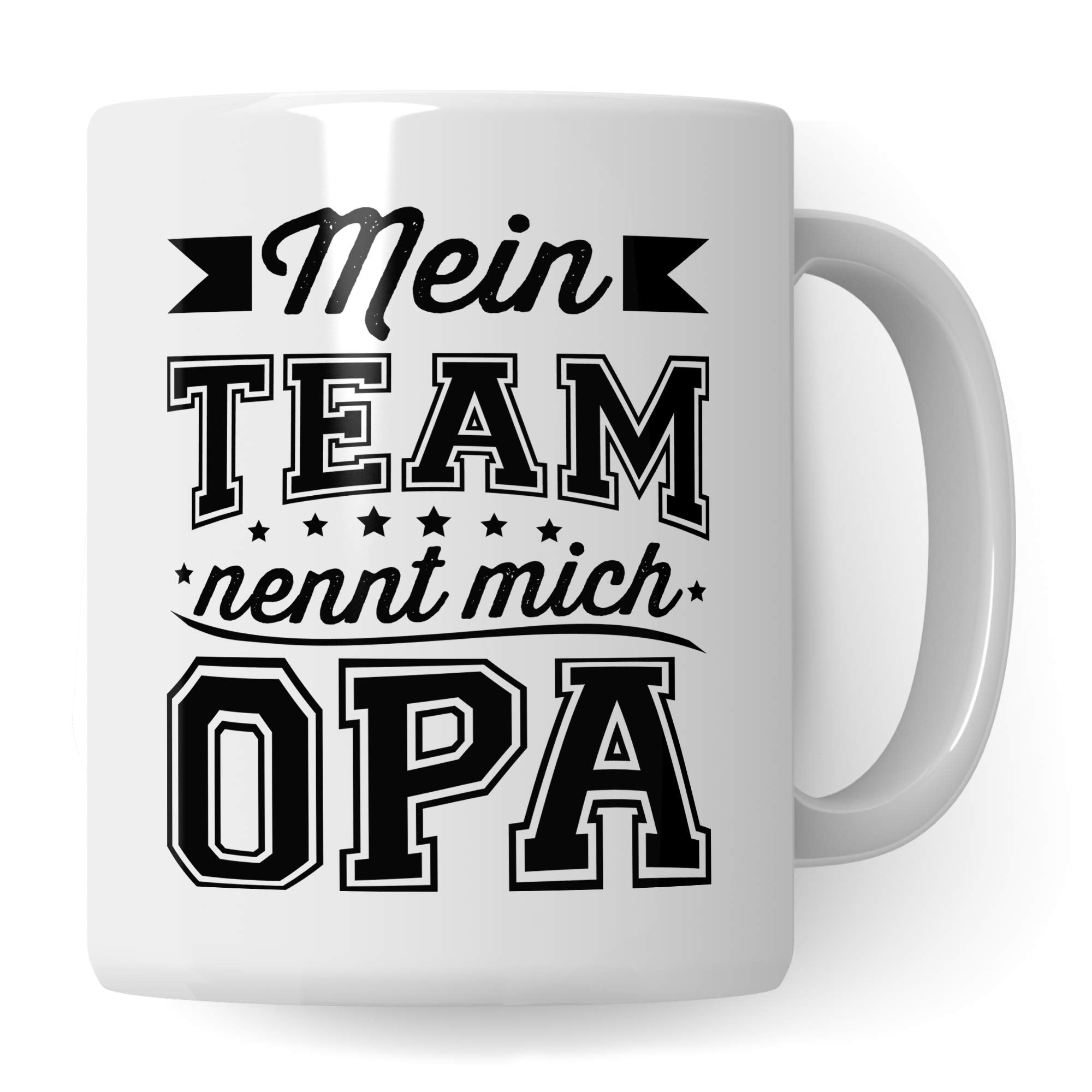 Pagma Druck Opa Tasse Geschenk, Großvater Spruch Becher Geschenkidee, Kaffeebecher für Grossväter Motiv