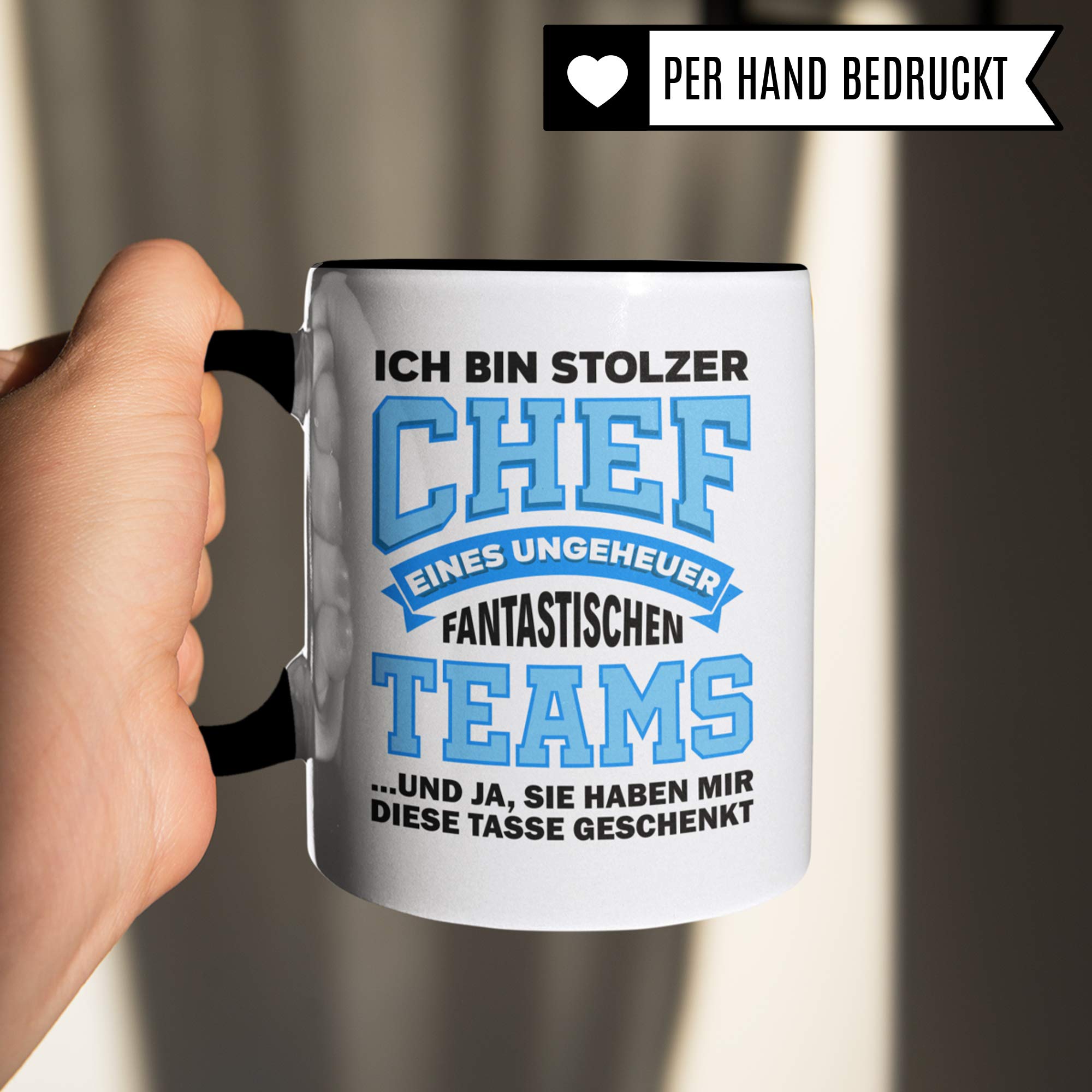 Pagma Druck Tasse Chef lustig, Geschenk Chef und Mitarbeiter Kaffeetasse, Geschenke für Chef Becher, Vorgesetzter Boss Büro Kaffeebecher, Leiter witzige Geschenkidee