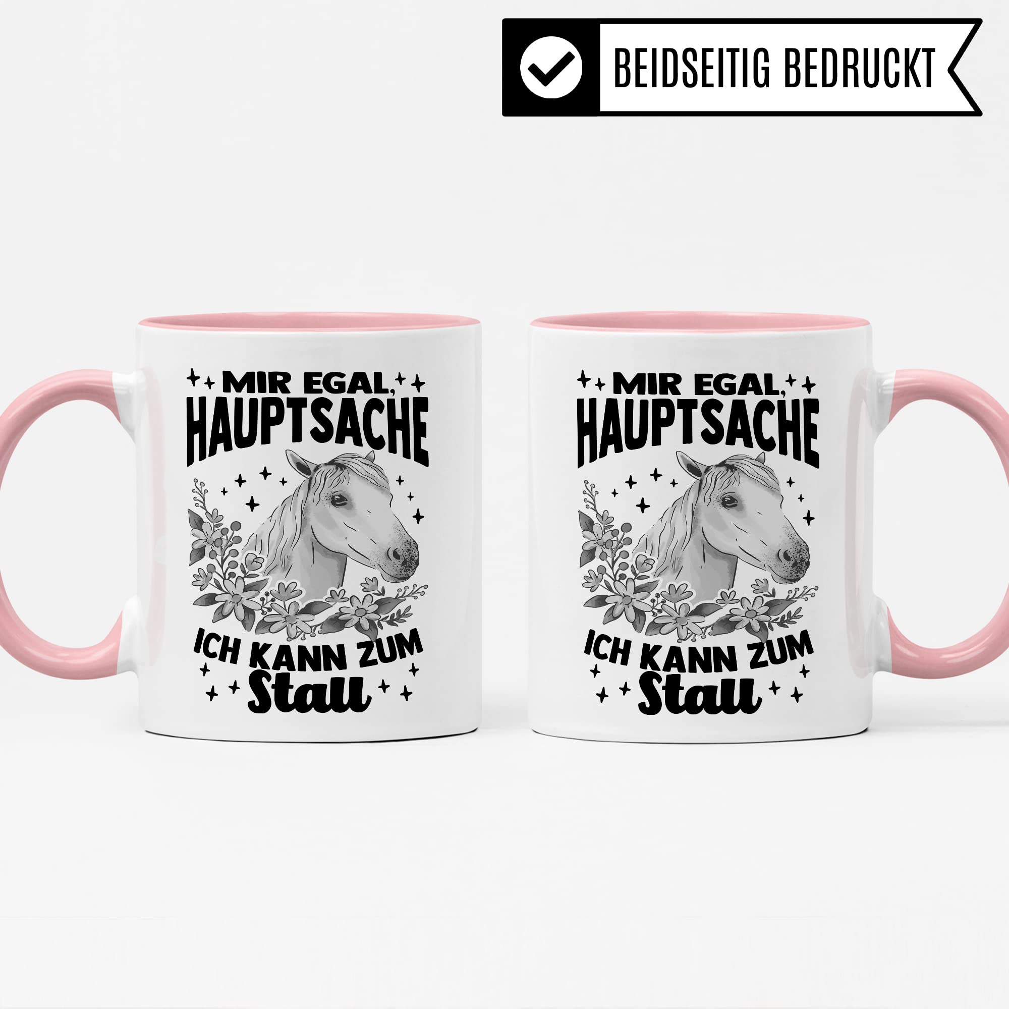 Tasse Pferd Stall Pferde Kaffeetasse Reiterin Kaffee-Becher Reiten bester Freund Vierbeiner Teetasse Pferdemädchen Stallmädchen Pferdeliebhaber Geschenk Geschenkidee Reiter