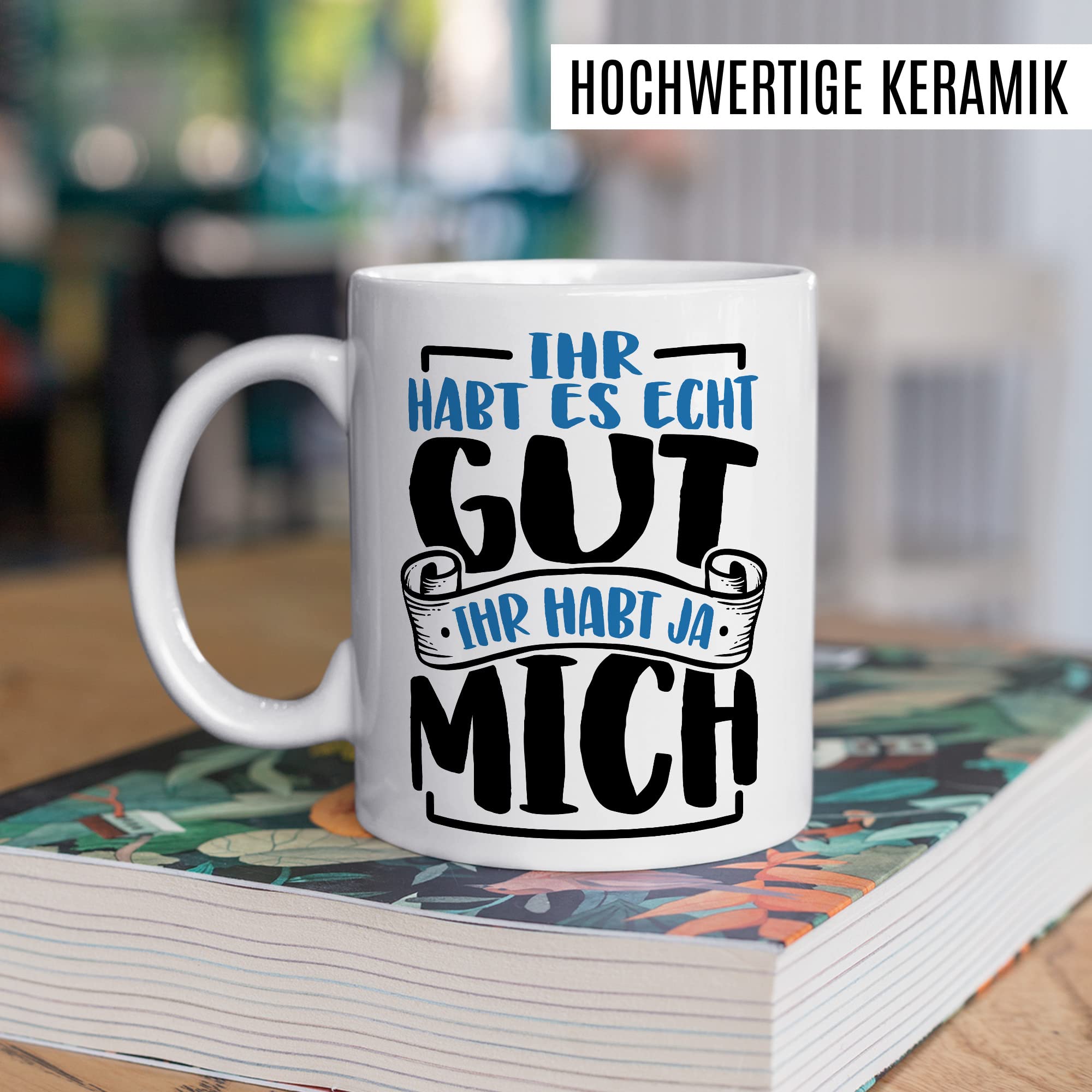 Humor Tasse Freunde Geschenkidee Kaffeetasse Ironie Geschenk für Kollegen Kaffeebecher Witz Becher