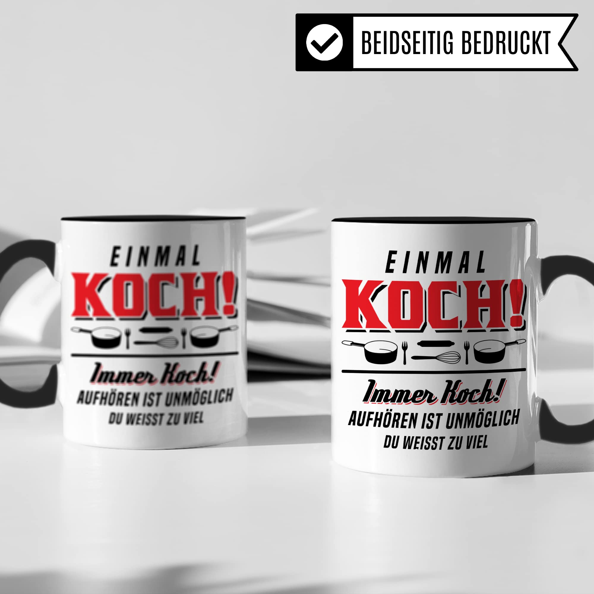 Koch Tasse, Küchenchef Teetasse, Chef Becher, Kaffetasse Humor Witz Geschenk für Köche Küche Kaffeebeecher Hobbykoch Geschenkidee