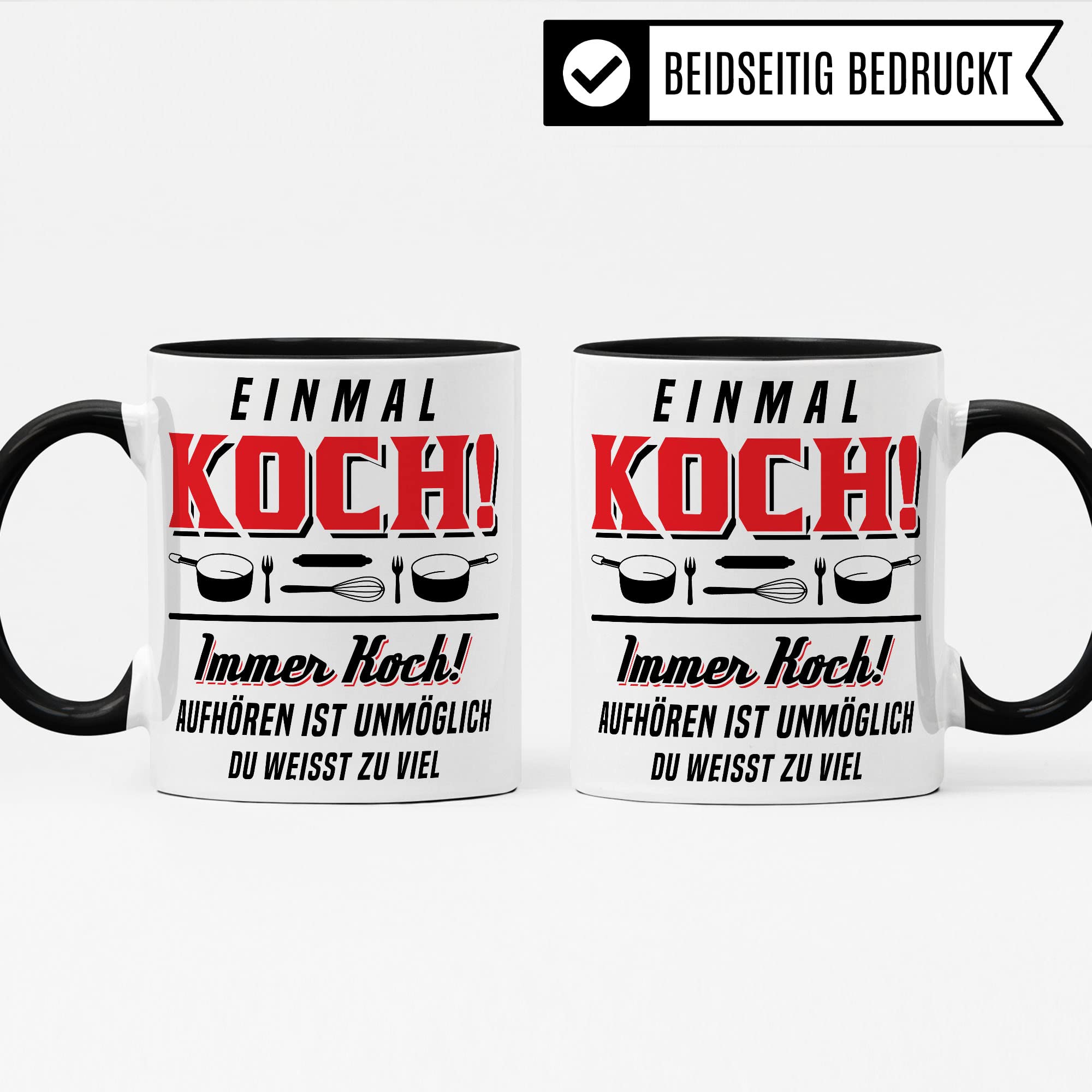 Koch Tasse, Küchenchef Teetasse, Chef Becher, Kaffeetasse Humor Witz Geschenk für Köche, Küche Kaffeebecher, Hobbykoch Geschenkidee