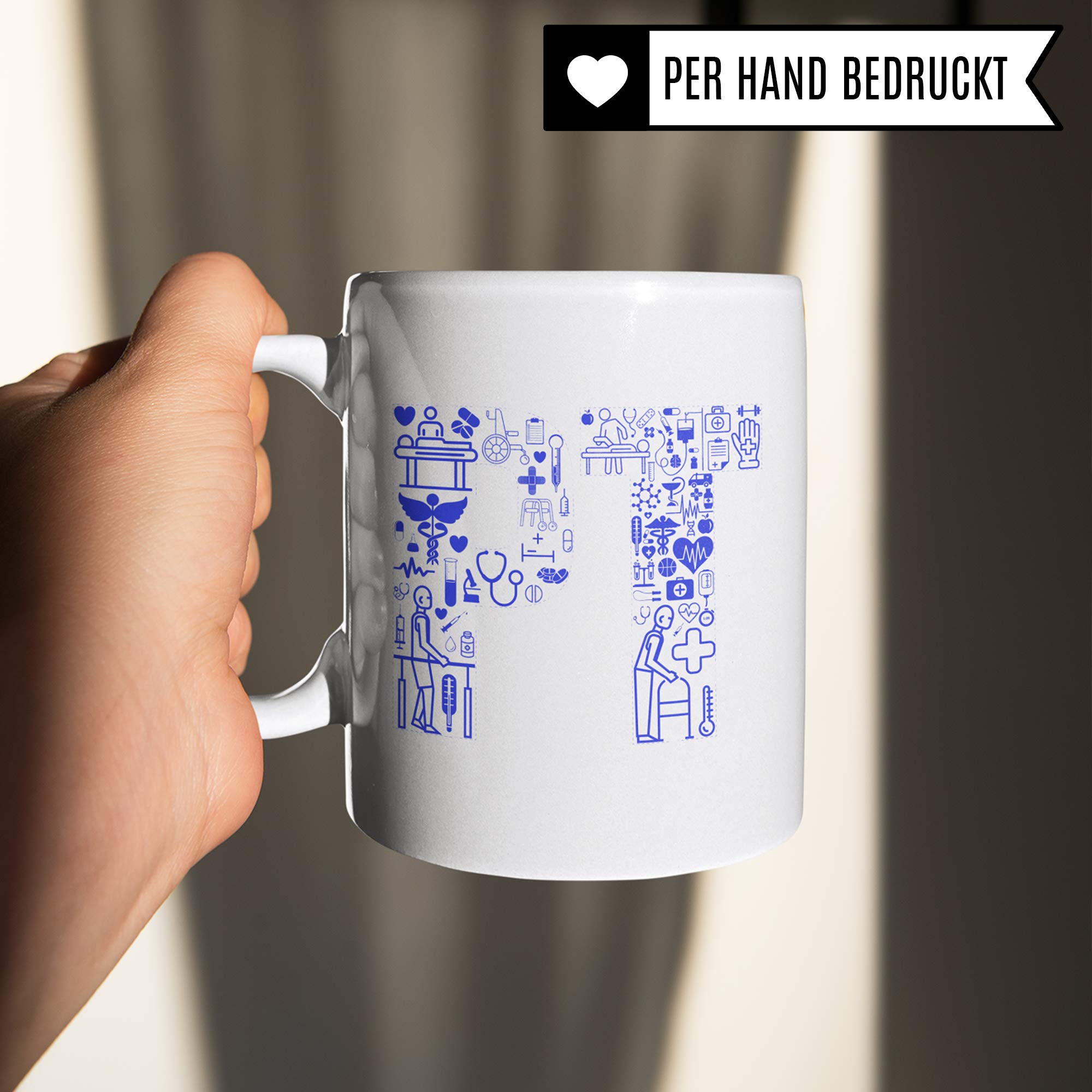 Pagma Druck Physiotherapie Tasse, Physiotherapeuten Geschenke Kaffeetasse Spruch, Physio Physiotherapeutin, Krankengymnastik Physiotherapeuten Geschenke Becher Geschenkidee