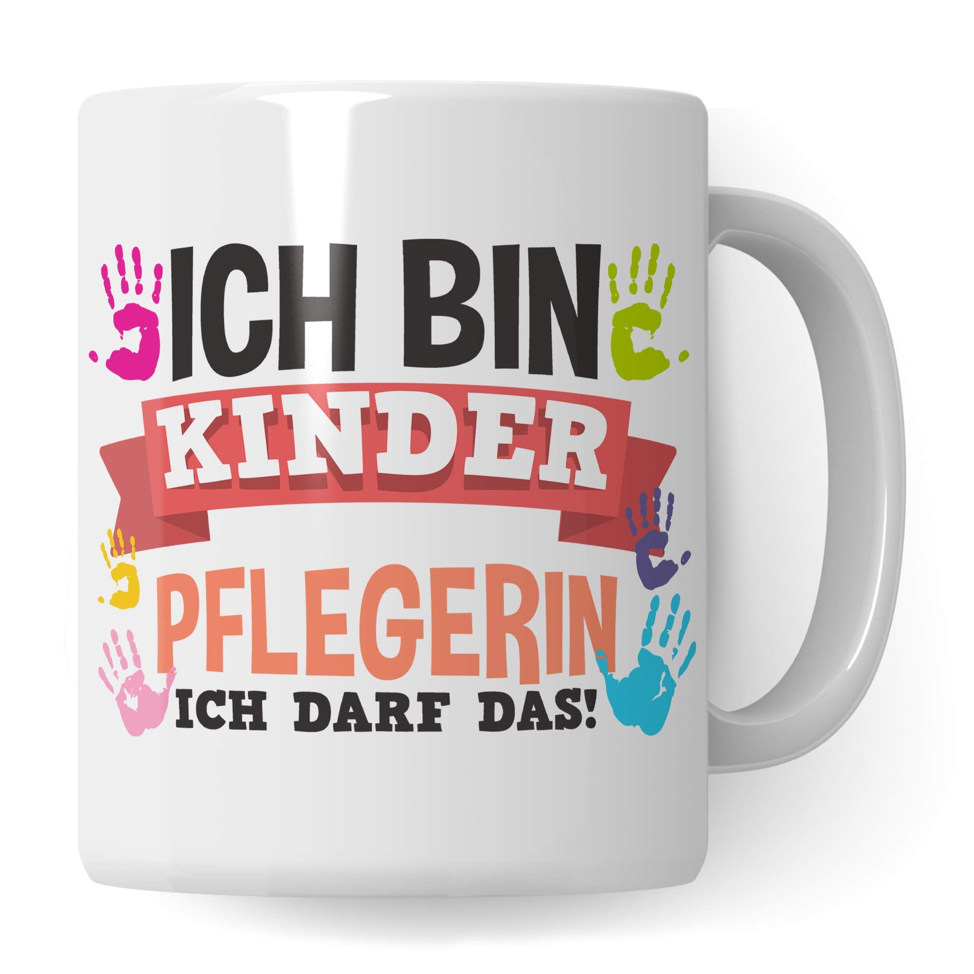 Pagma Druck Kinderpflegerin Tasse, Abschiedsgeschenk für Erzieherin, Abschied Kindergarten Kinderpflege Geschenk, Kita Geschenkidee Abschied Becher Kindergärtnerin Kaffeebecher, Kaffeetasse Erzieher