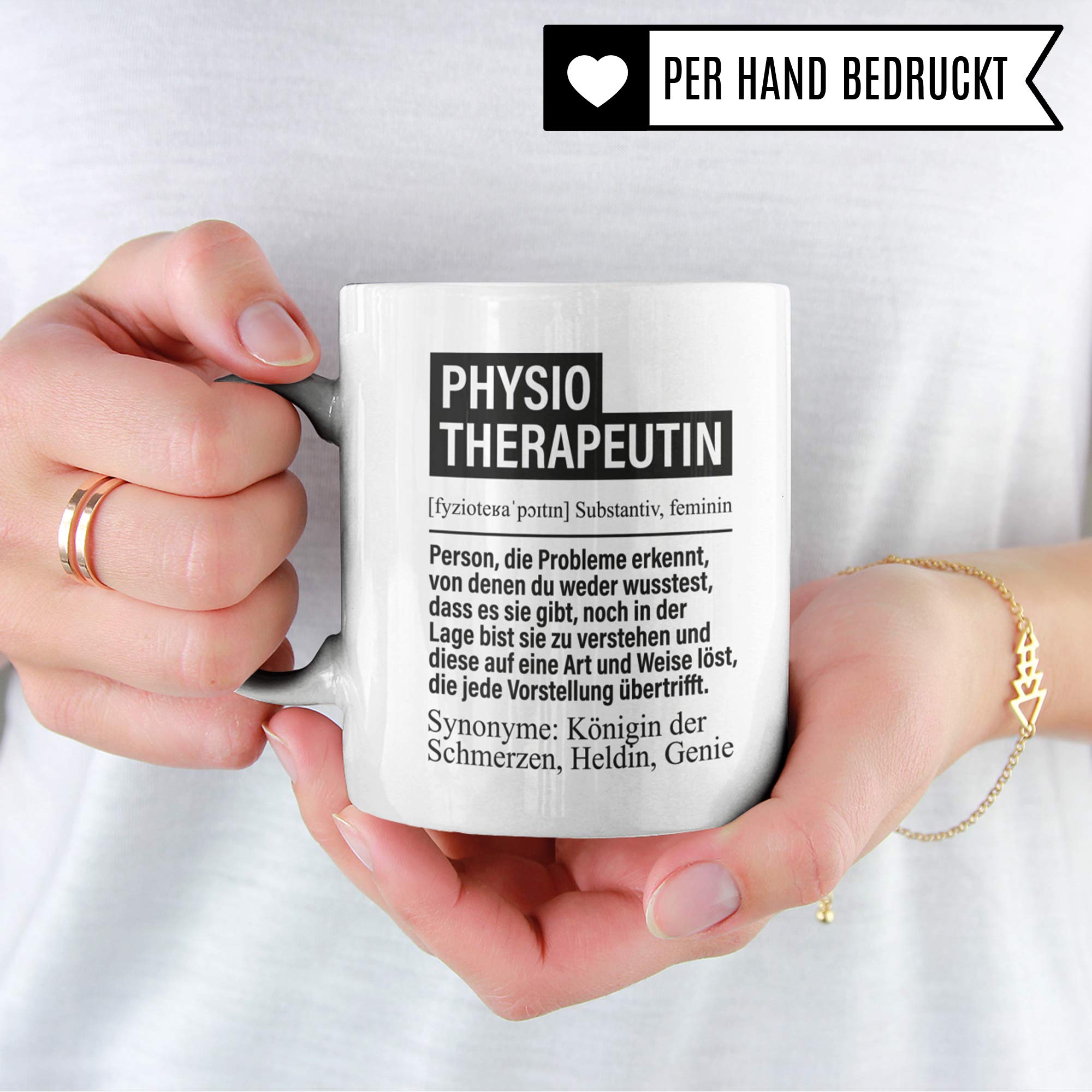 Tasse Physiotherapeut, Physiotherapie Geschenke Becher, Physiotherapeuten Kaffeetasse Geschenkidee Spruch, Kaffeebecher Krankengymnastik Physio Motiv lustig