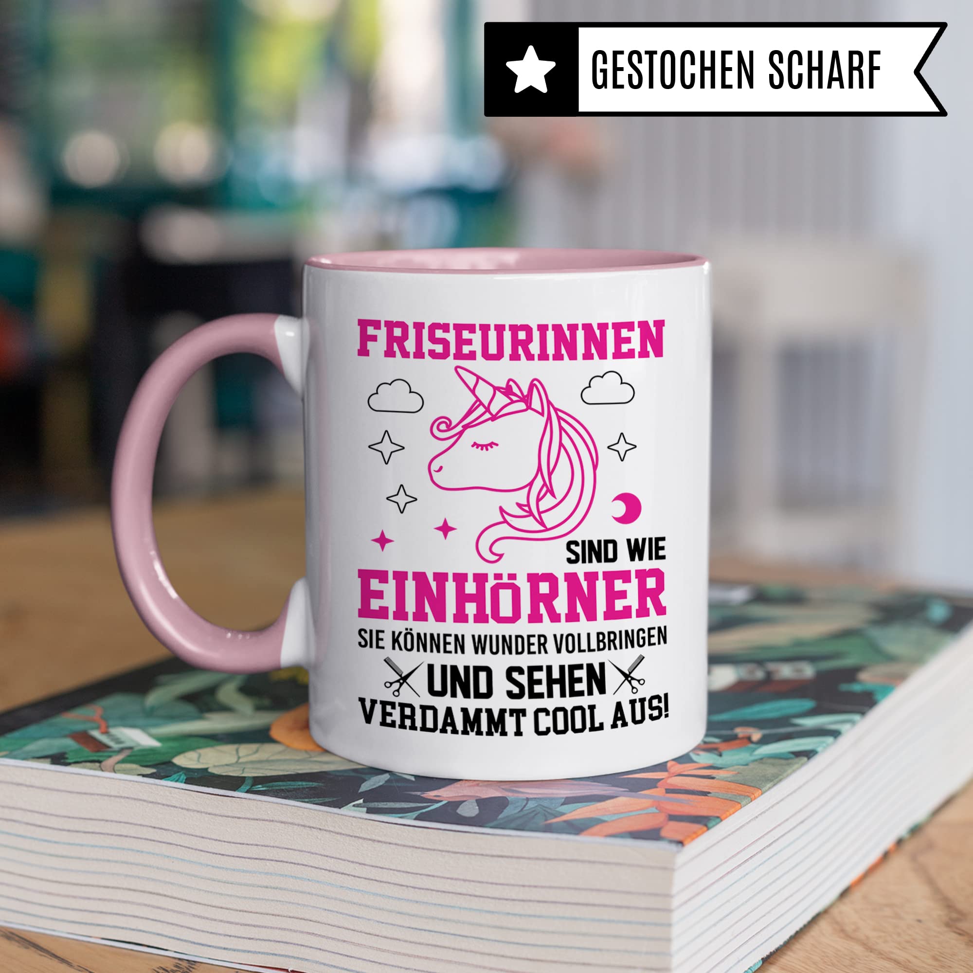 Friseurin Tasse, Friseurin Geschenkidee, Stylisten Tasse mit Spruch lustig Friseur Geschenk, Kaffeetasse Humor Witz Geschenk für Friseure, Kaffeebecher für Frauen Kaffeebecher