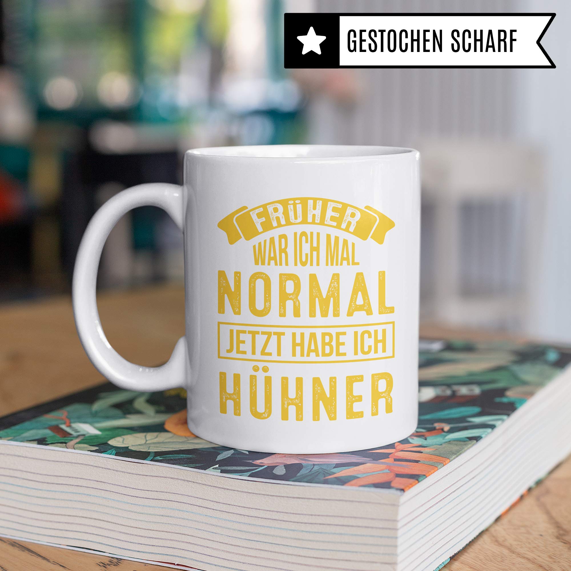 Pagma Druck Hühner Tasse, Huhn Spruch Becher Geschenkidee, Hühner Geschenk Kaffeetasse Hühnerstall Hühnerhaltung, Kaffeebecher für Hühnerhalter und Hühnerhof