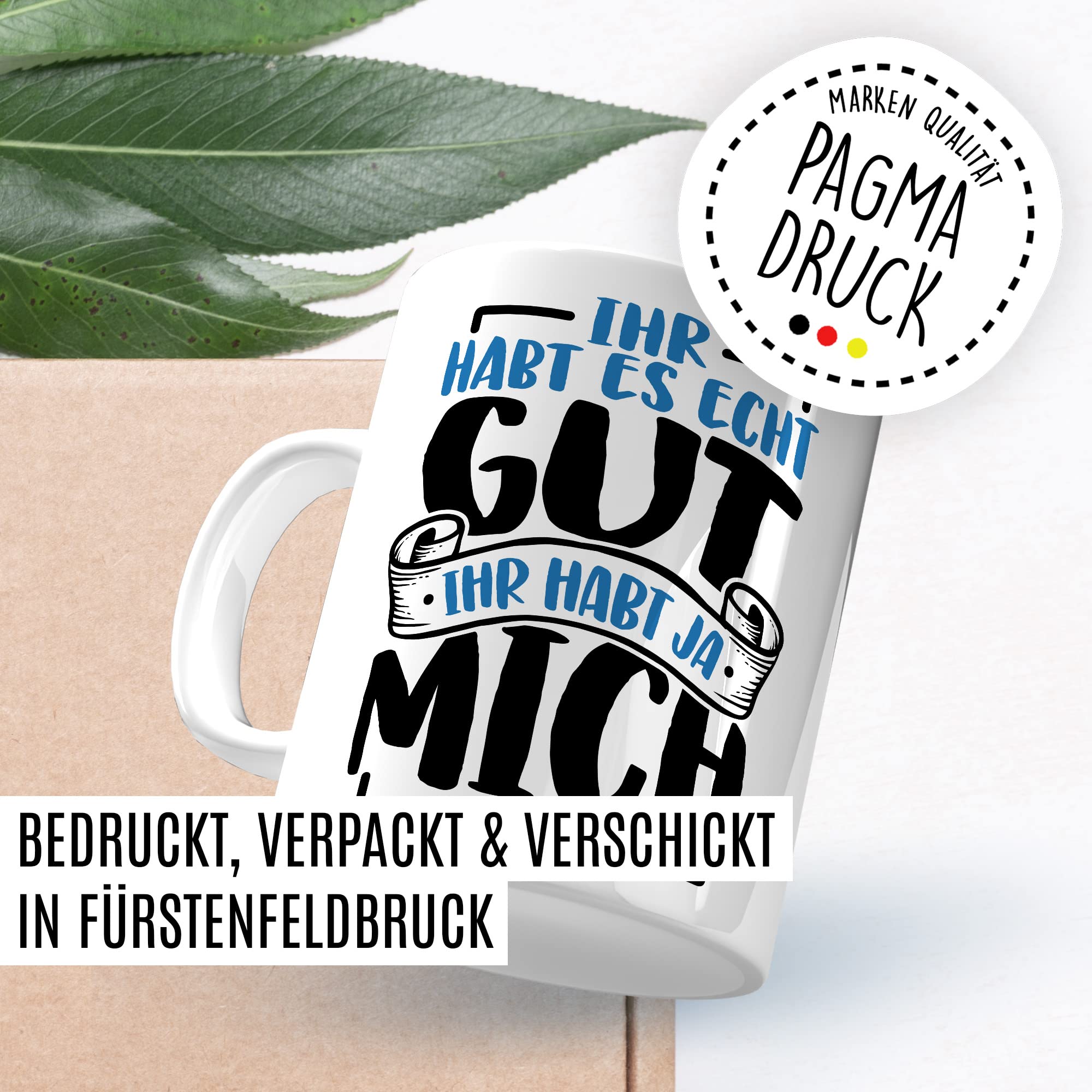 Humor Tasse Freunde Geschenkidee Kaffeetasse Ironie Geschenk für Kollegen Kaffeebecher Witz Becher