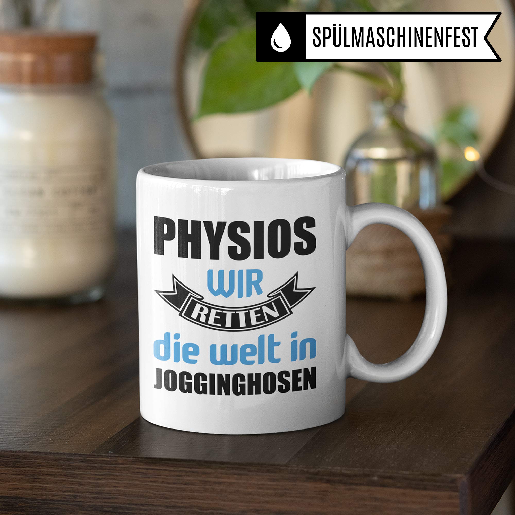 Pagma Druck Physiotherapeuten Tasse, Physiotherapeuten Geschenke, Physiotherapie Kaffeetasse Geschenkidee, Physio Praxis Kaffeebecher Krankengymnastik Geschenk Physiotherapeut