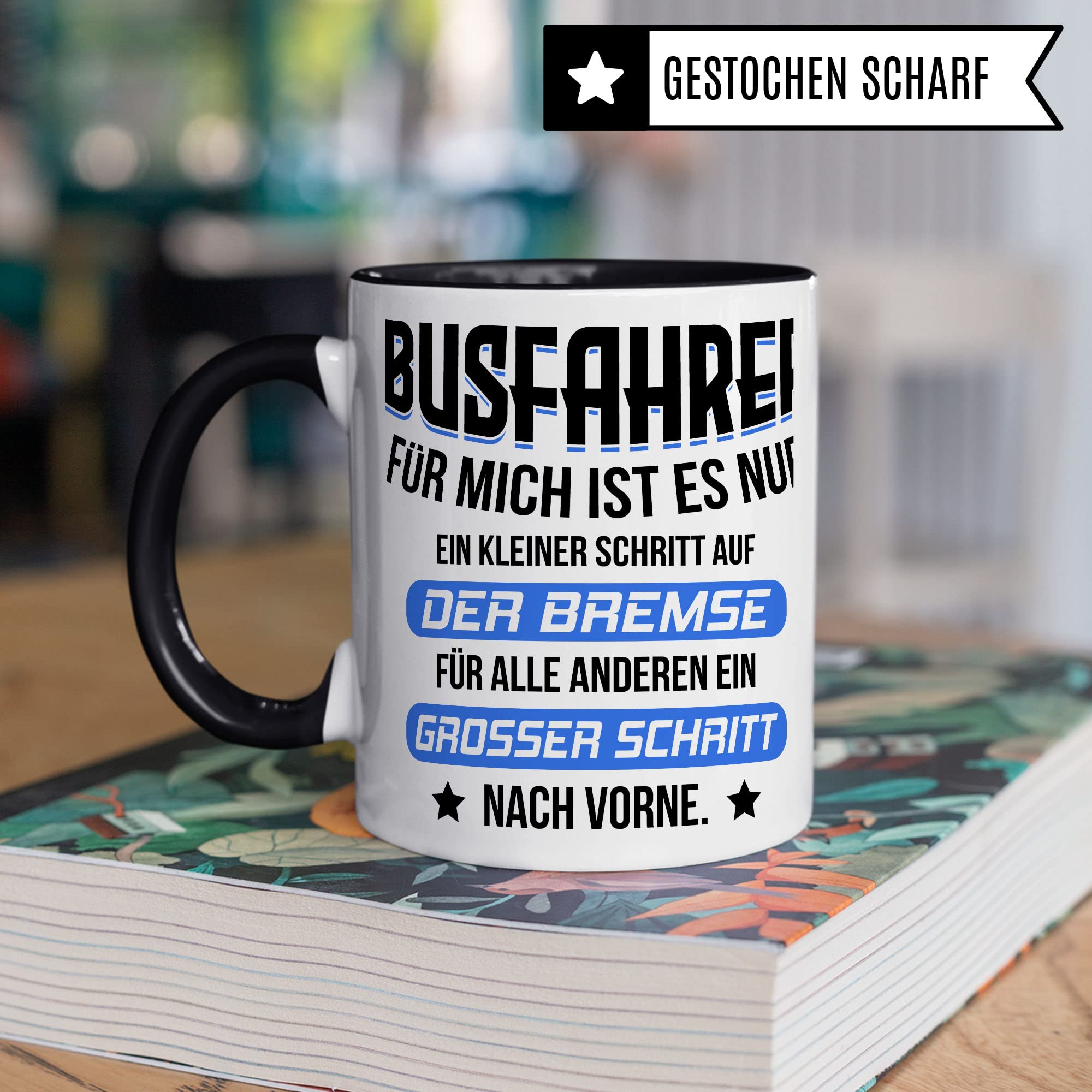 Busfahrer Tasse, Buschauffeur Becher, Autobusfahrer Geschenkidee, Kollegen Geschenk, Kaffeetasse Humor Witz Geschenk für Bus Fahrer, Kaffeebecher für Männer