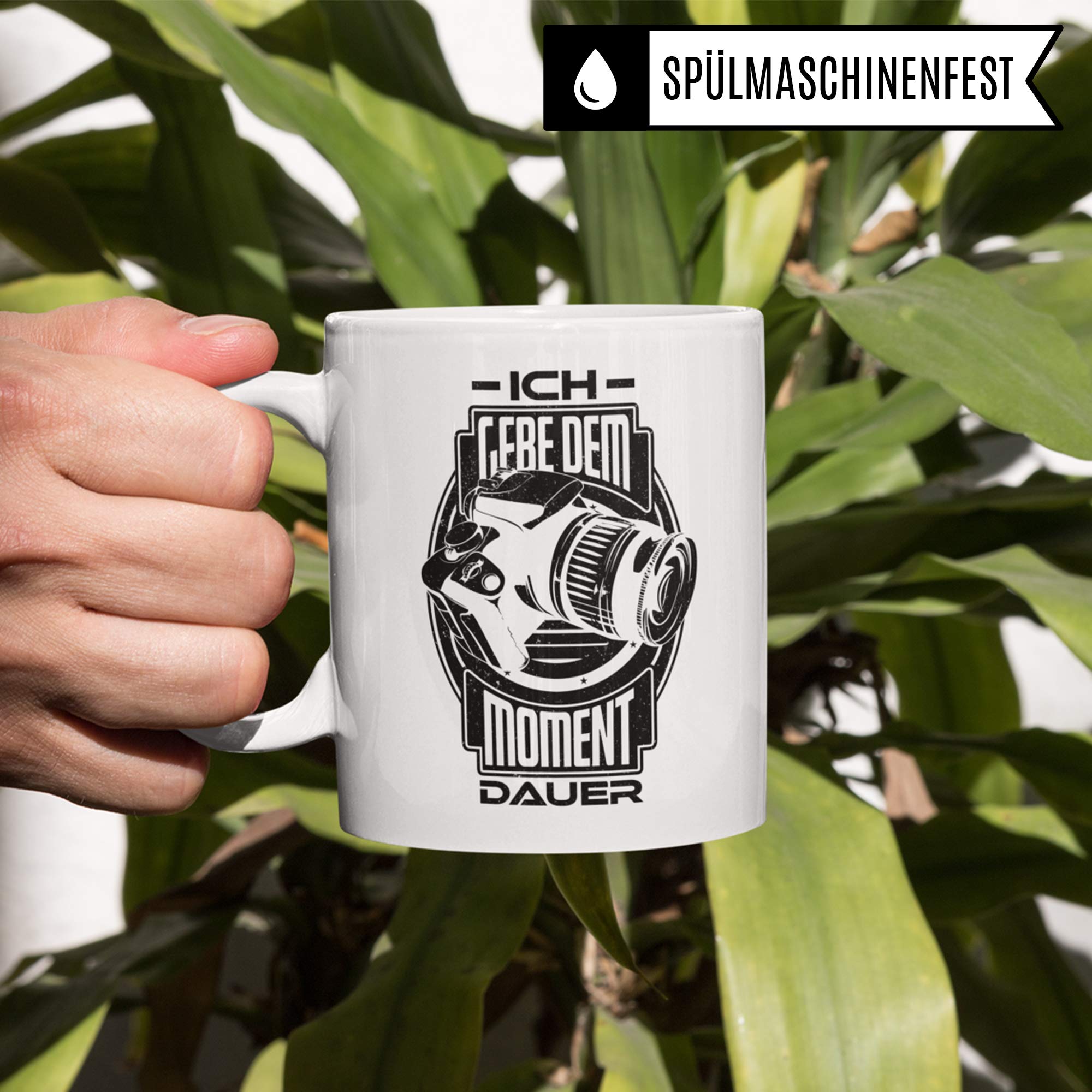 Pagma Druck Fotograf Tasse, Geschenk für Fotografen Becher, Kaffeetasse Fotografieren Spruch Objektiv Photography Kameramann, Foto Kaffeebecher Photograf