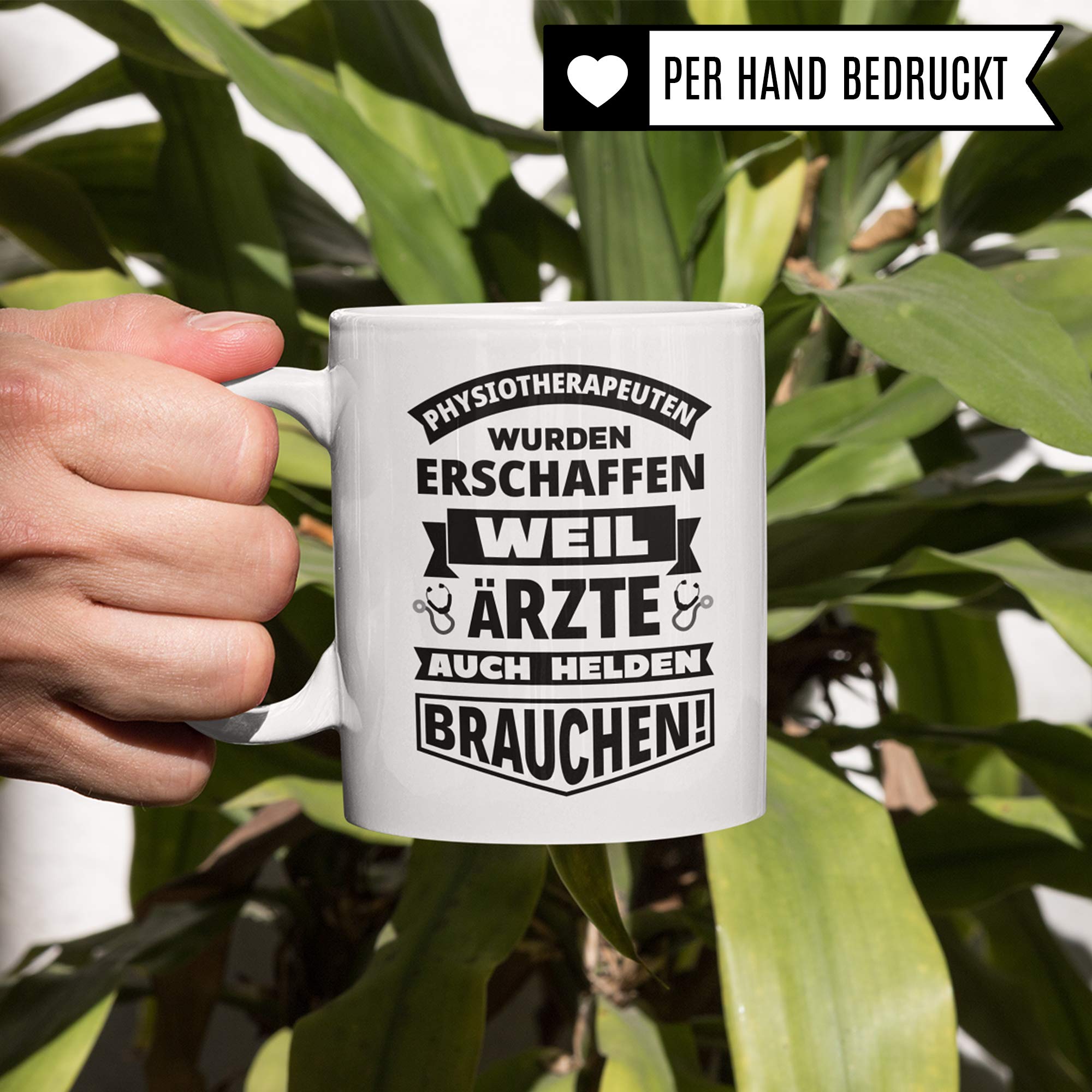 Pagma Druck Tasse Physiotherapeut, Physiotherapie Geschenk Kaffeetasse Spruch, Physio Physiotherapeutin, Krankengymnastik Physiotherapeuten Geschenke Becher Geschenkidee