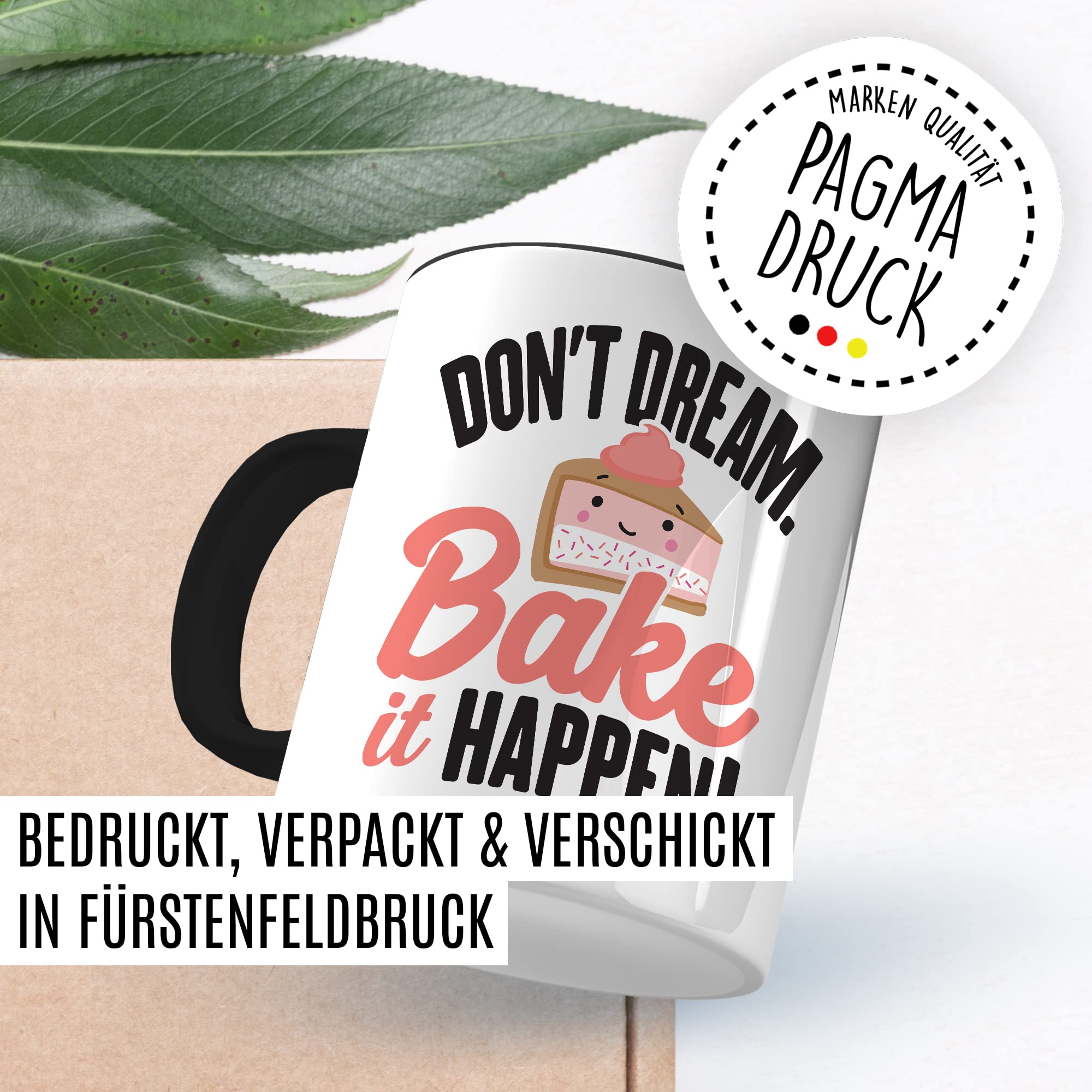 Kuchen Tasse Bäckerin Kaffeetasse Bäcker Kaffee-Becher Geschenk Hobbybäcker Geschenkidee Konditor Torte