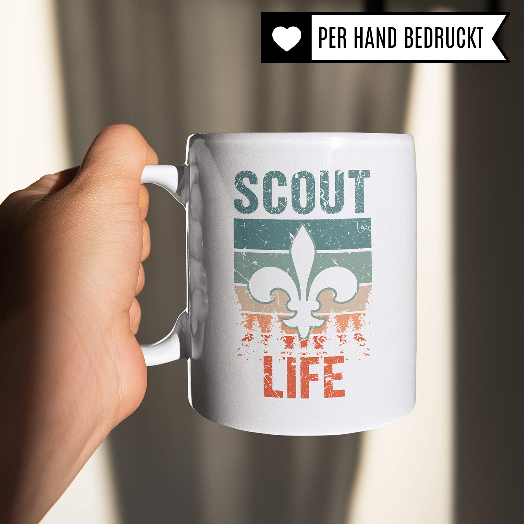 Pagma Druck Pfadfinder Tasse Geschenk | Gut Pfad Becher Camping Geschenkidee | Kaffeetasse Zeltlager Scout Kaffeebecher