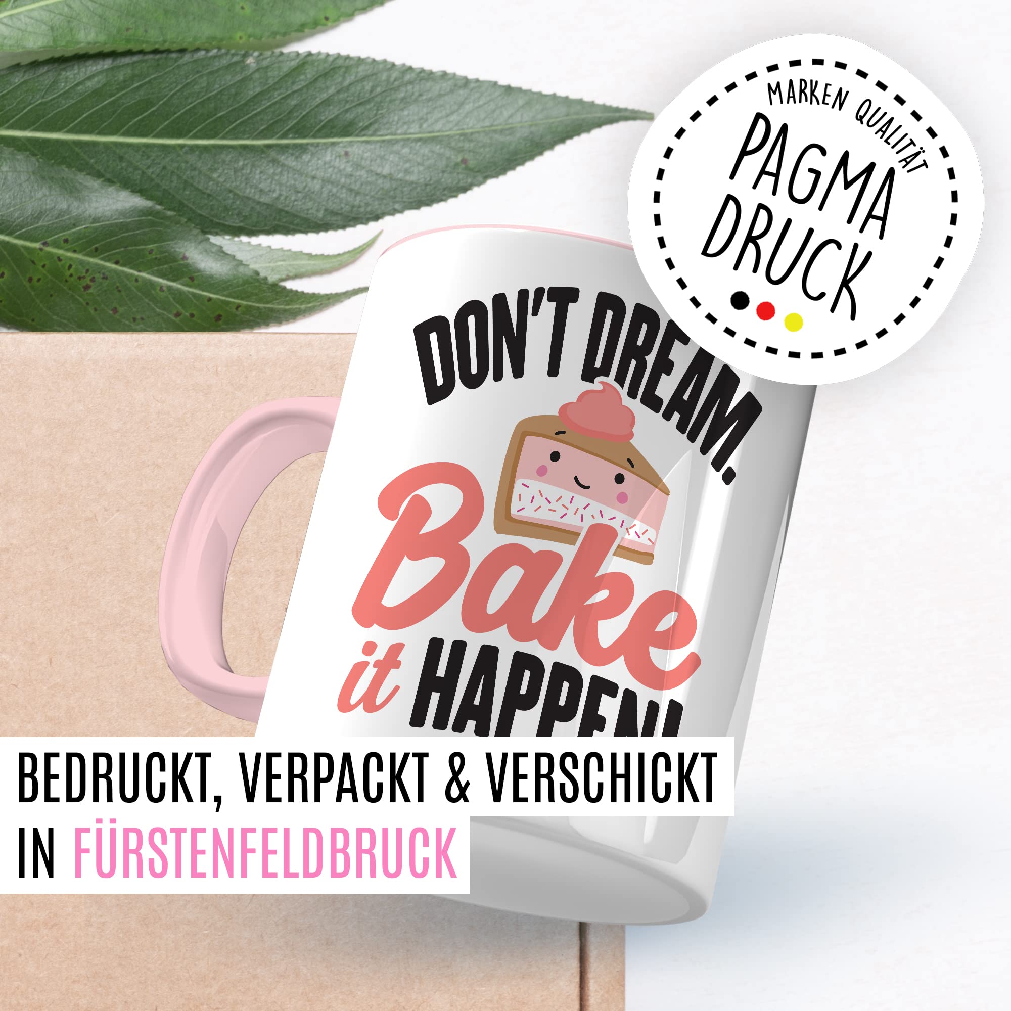 Kuchen Tasse Bäckerin Kaffeetasse Bäcker Kaffee-Becher Geschenk Hobbybäcker Geschenkidee Konditor Torte