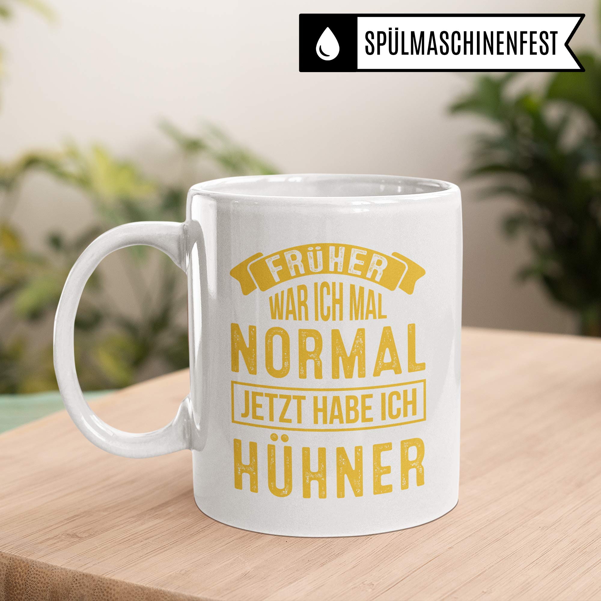 Pagma Druck Hühner Tasse, Huhn Spruch Becher Geschenkidee, Hühner Geschenk Kaffeetasse Hühnerstall Hühnerhaltung, Kaffeebecher für Hühnerhalter und Hühnerhof