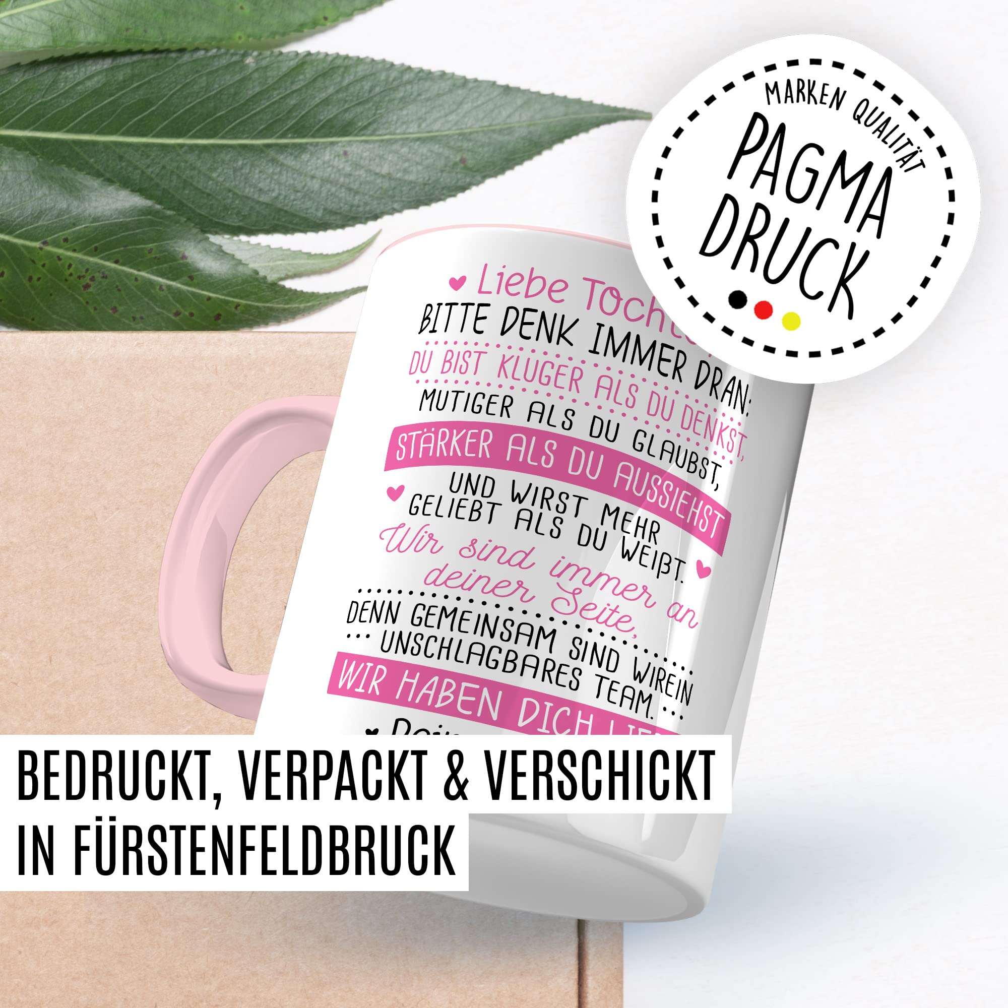 Sohn Auszug Tasse Einweihungsgeschenk Kaffeetasse Eltern ausziehen Kaffee-Becher Vater Mutter Geschenk eigene Wohnung Geschenkidee Umzug Kind Wir haben dich Lieb Spruch