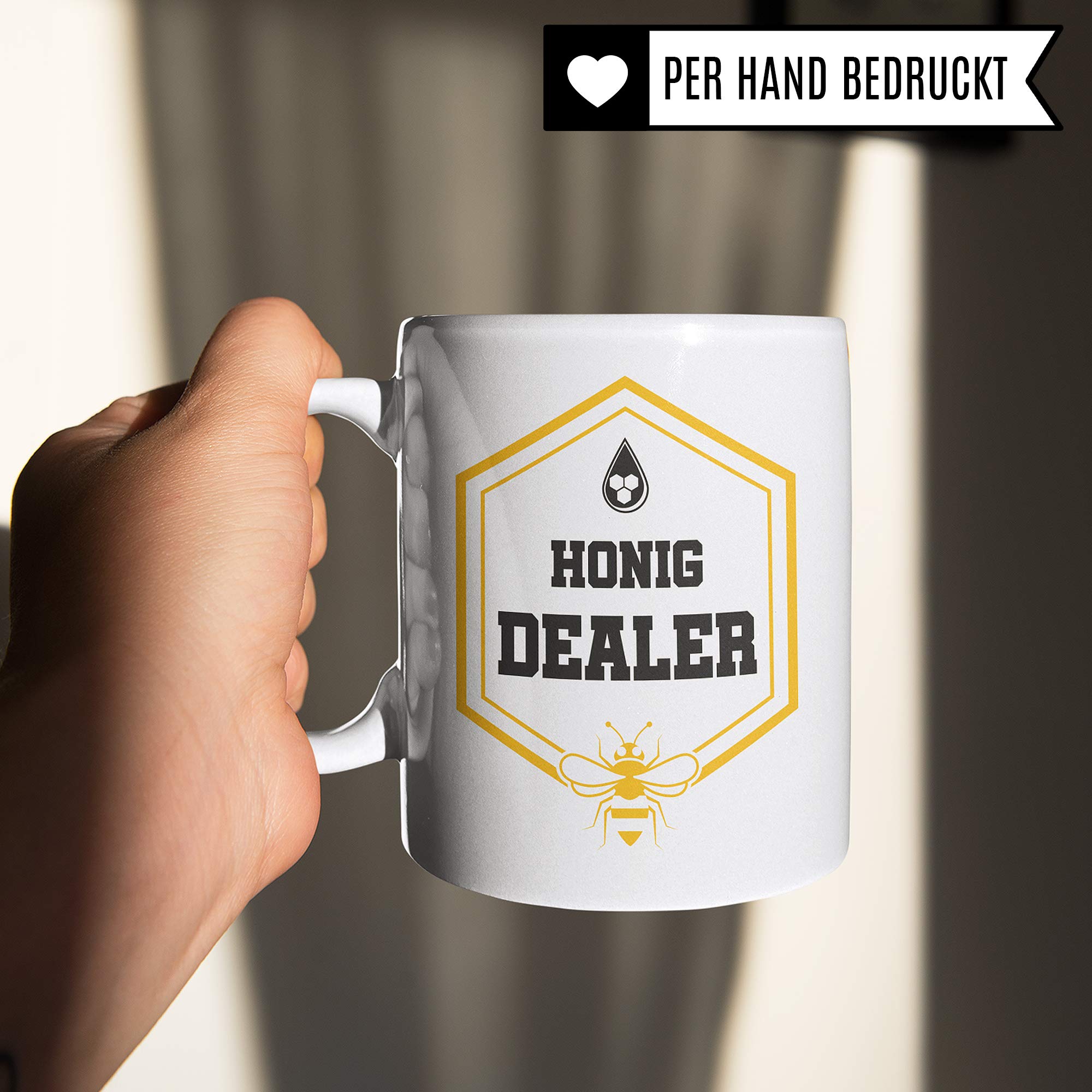 Pagma Druck Bienen Imker Geschenk Becher, Imker Tasse, Imkerei Spruch Honigbiene Kaffeebecher Geschenkidee, Honig Bienenzucht Bienenzüchter Imkern Biene Kaffeetasse lustig