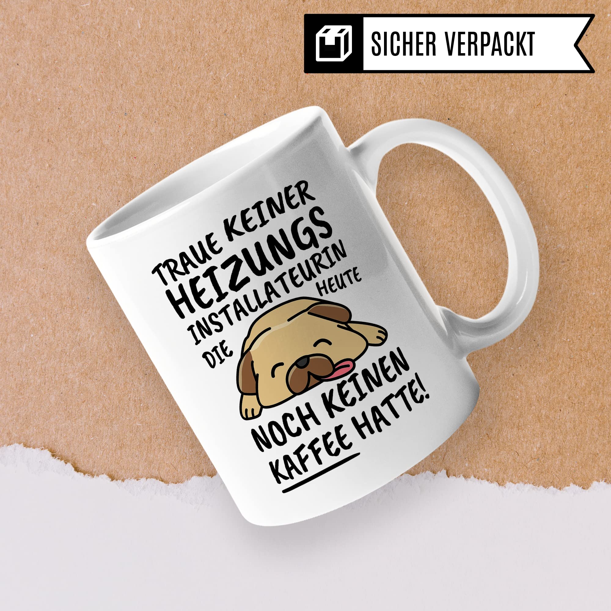 Tasse Heizungsinstallateurin lustig, Heizungsinstallateurin Geschenk Beruf, Spruch Kaffeebecher Heizungsinstallateurinnen Geschenkidee, Heizung Installateurin Kaffee-Tasse Teetasse Becher