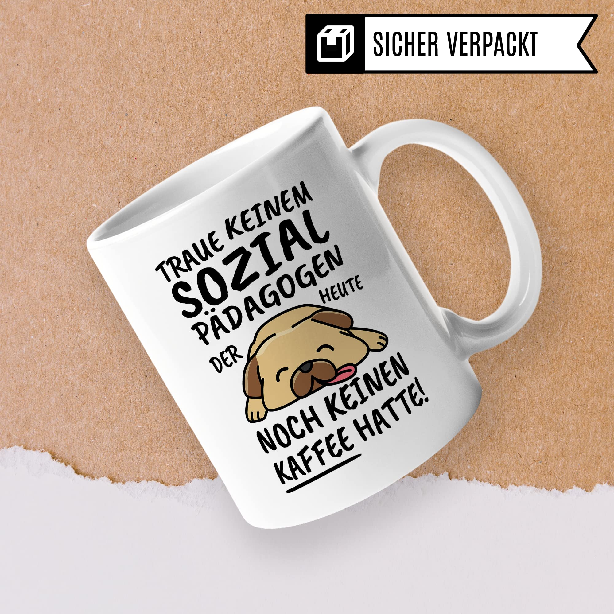 Tasse Sozialpädagoge lustig Sozialpädagoge Geschenk Beruf Spruch Kaffeebecher Sozialpädagogen Geschenkidee Soziologie Pädaogie Pädagoge Kaffee-Tasse Teetasse Becher