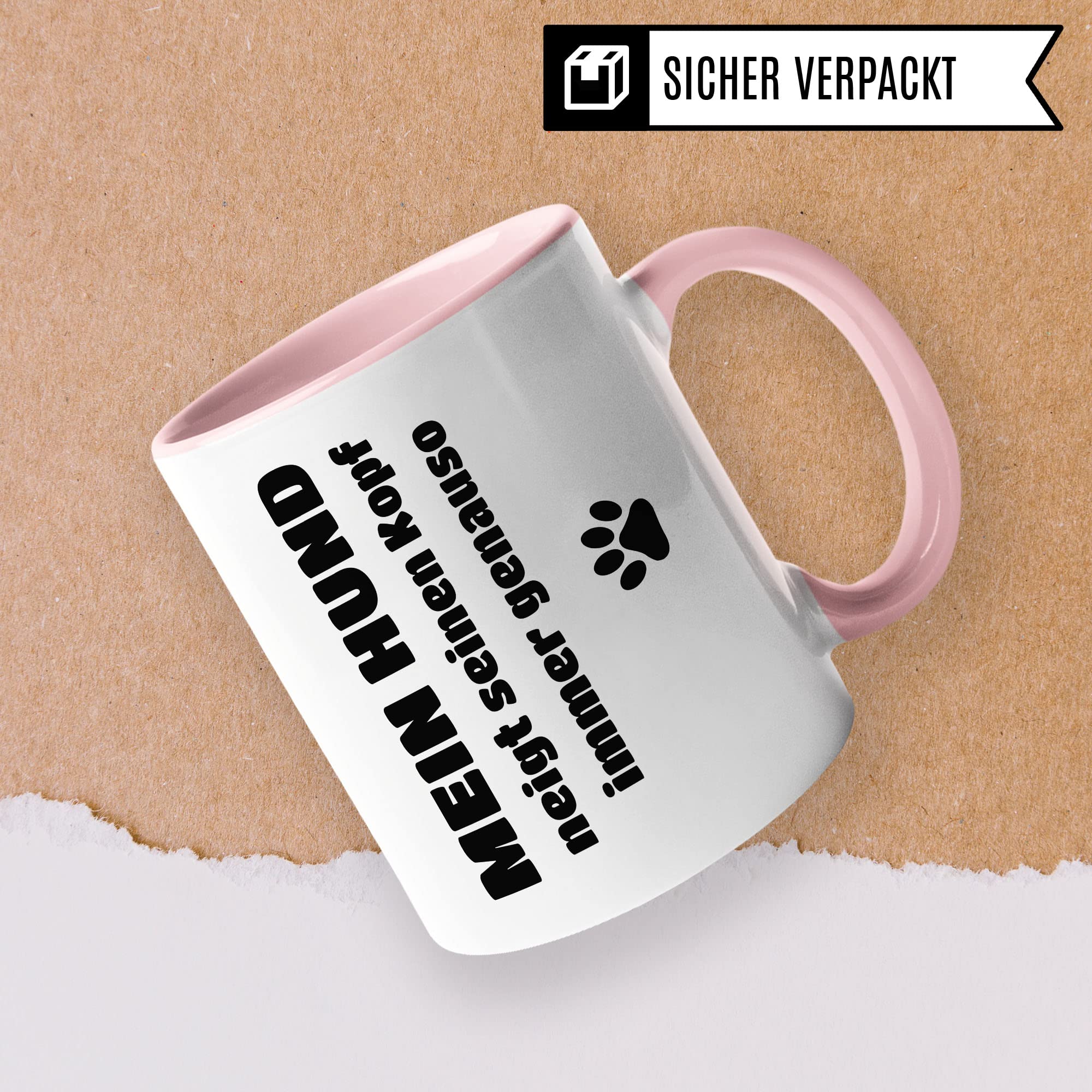 Hunde Tasse Geschenkidee Haustier Kaffeetasse Humor Witz Geschenk für Hundebesitzer Kaffeebecher Hund Becher