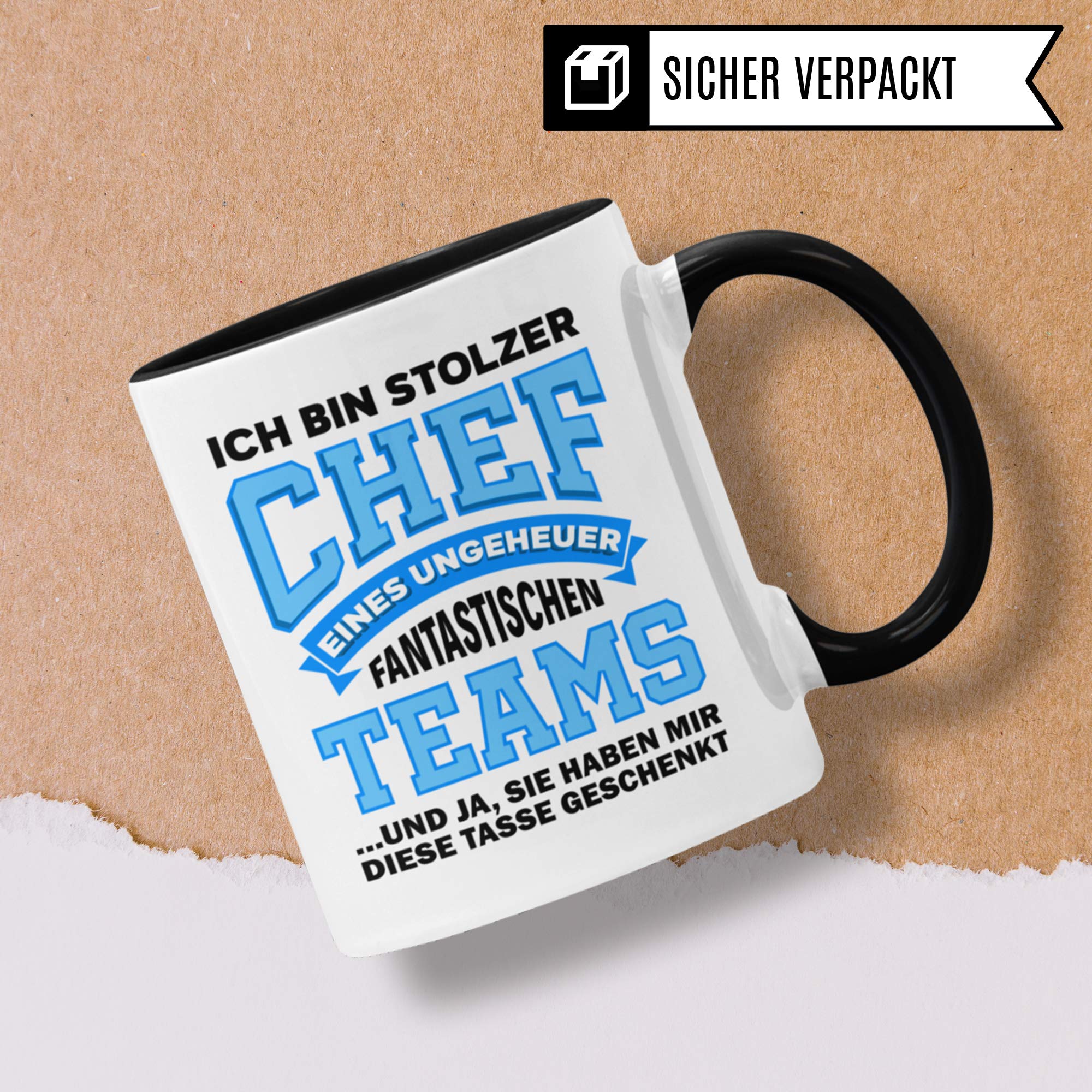 Pagma Druck Tasse Chef lustig, Geschenk Chef und Mitarbeiter Kaffeetasse, Geschenke für Chef Becher, Vorgesetzter Boss Büro Kaffeebecher, Leiter witzige Geschenkidee