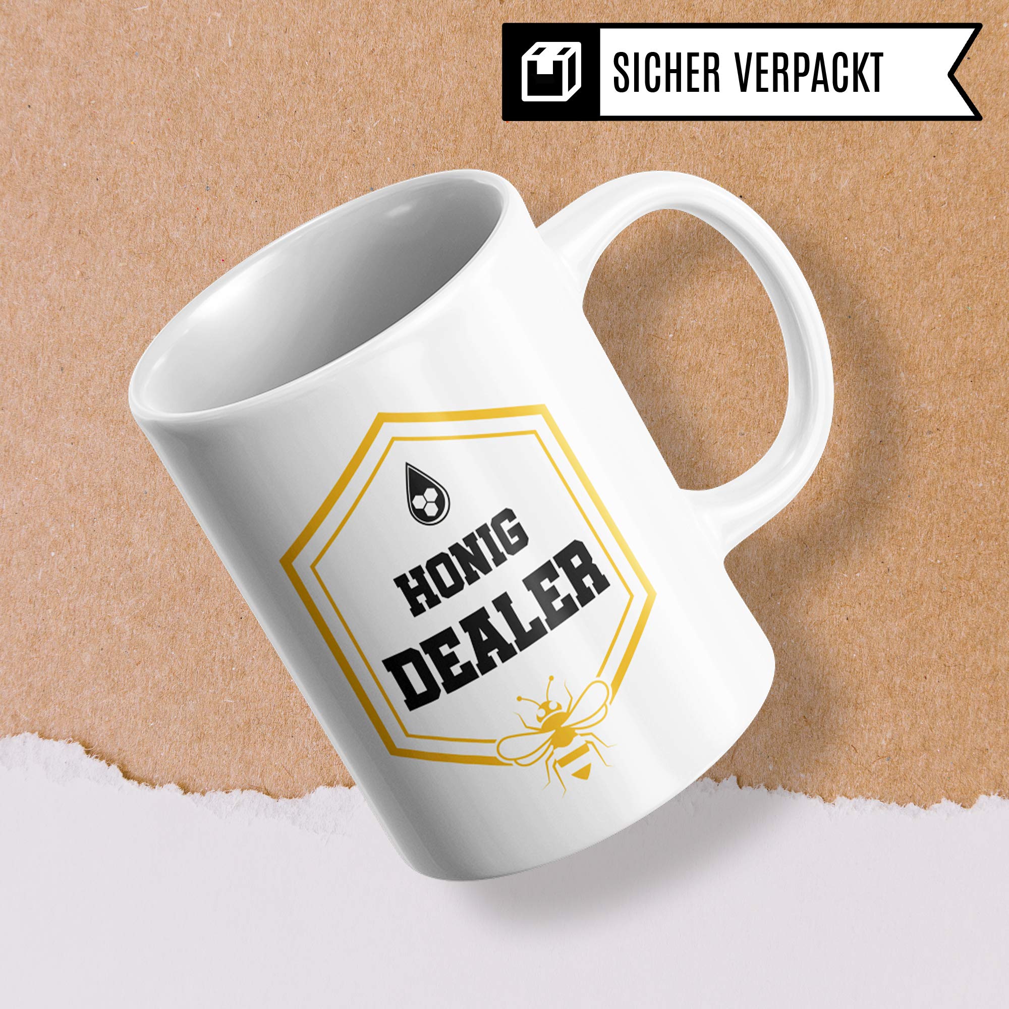 Pagma Druck Bienen Imker Geschenk Becher, Imker Tasse, Imkerei Spruch Honigbiene Kaffeebecher Geschenkidee, Honig Bienenzucht Bienenzüchter Imkern Biene Kaffeetasse lustig