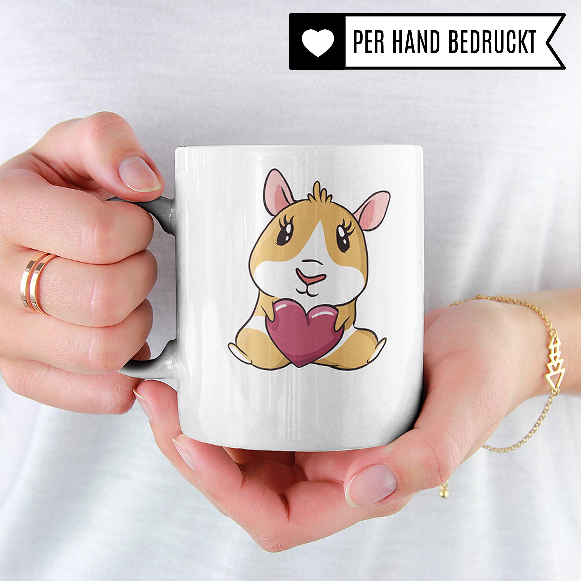 Tasse mit Spruch Meerschweinchen Tier Geschenk Kaffeetasse - Kaffeebecher für Meerschweinchen Fans Geschenkidee