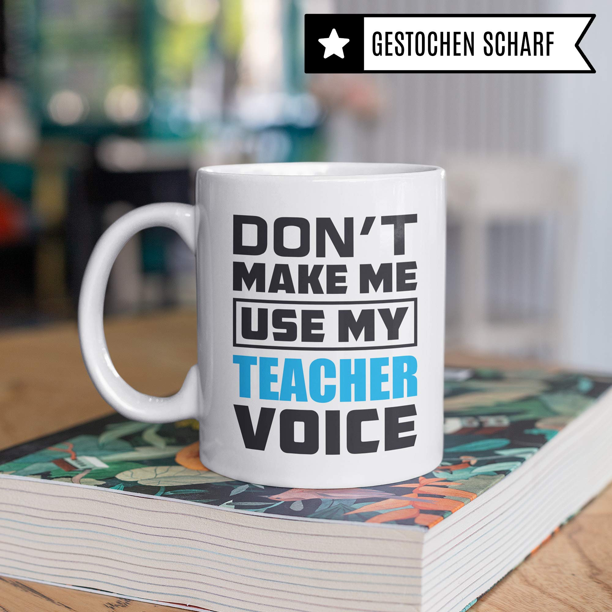 Pagma Druck Tasse Lehrer, Lehrer Geschenk, Geschenk für Lehrer lustig, Kaffeetasse Kaffeebecher Schule Lehrerzimmer Becher, Humor Mathelehrer Deutschlehrer Englischlehrer Englisch Lehrerin