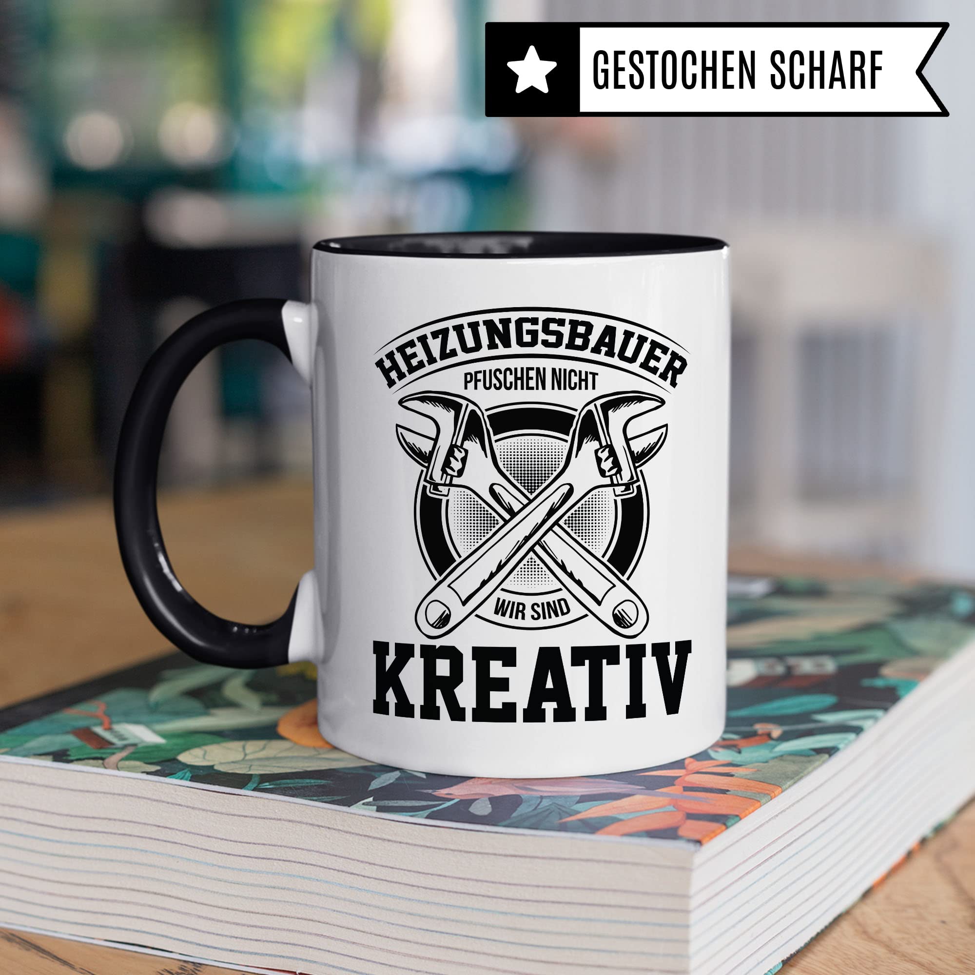 Heizungsbauer Tasse Geschenkidee Heizung Kaffeetasse Geschenk für Heizungsinstallateur Kaffeebecher Heizungsbau Becher