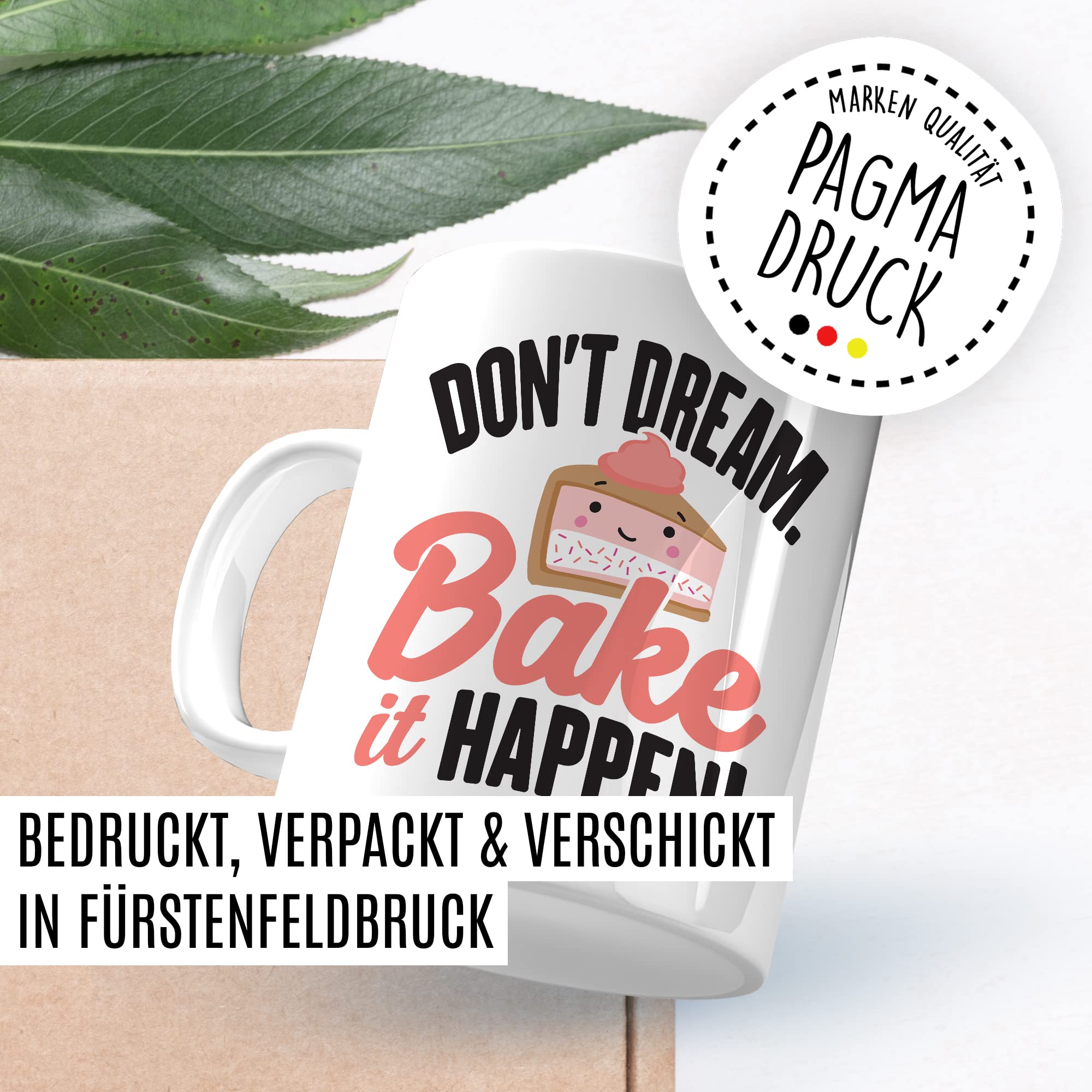 Kuchen Tasse Bäckerin Kaffeetasse Bäcker Kaffee-Becher Geschenk Hobbybäcker Geschenkidee Konditor Torte