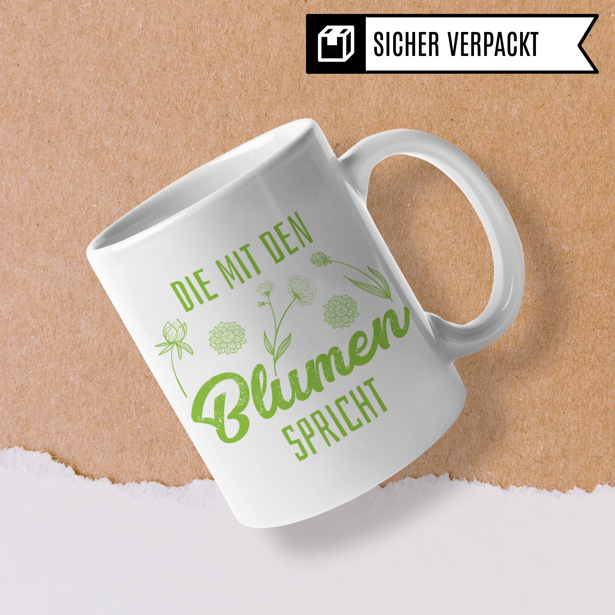 Garten Tasse, Garten Geschenk, Kaffebecher mit Spruch lustig, Kaffeetasse Humor Witz Geschenkidee für Gärtnerin, Hobbygärtnerin Gartenarbeit Teetasse