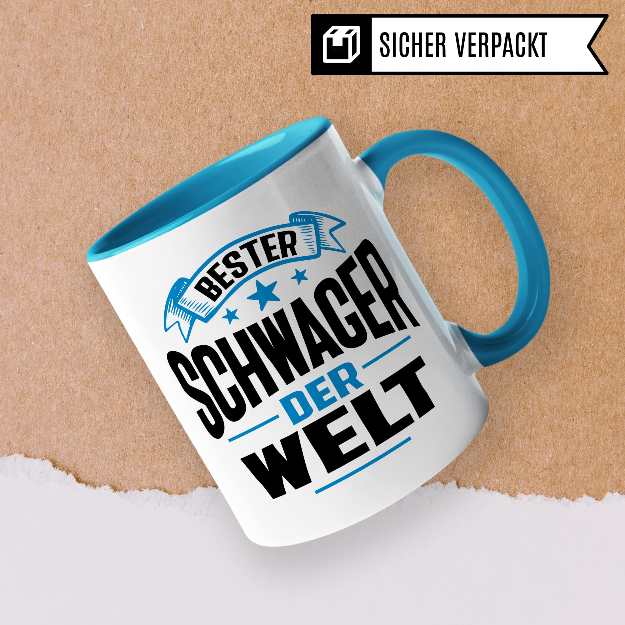 Tasse Schwägerin Geschenk, Beste Schwägerin der Welt Geschenkidee Schwägerin Geschenkidee Kaffee-Becher Teetasse Kaffeetasse mit Spruch lustig Familie