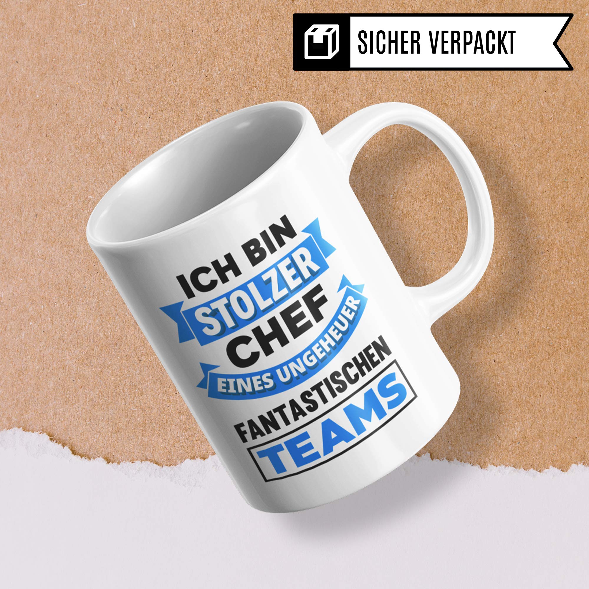 Pagma Druck Stolzer Chef Tasse, Geschenke für den Chef, Boss Kaffeetasse Chef Leiter Becher, Personalchef Abschied, Boss Tasse Geschenkideen für den Chef Teetasse