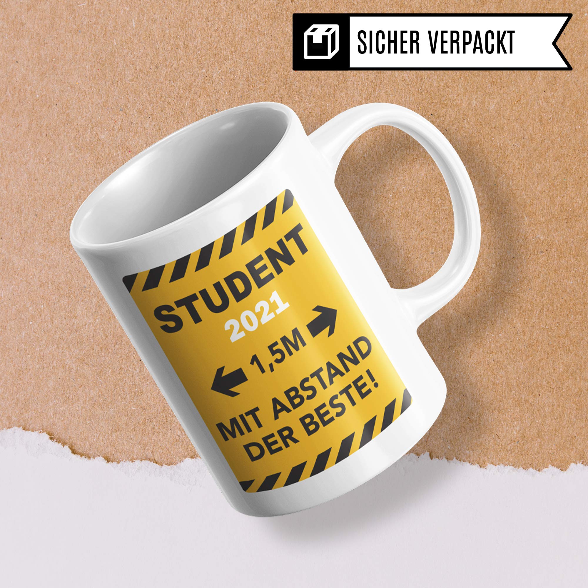 Pagma Druck Tasse Student, Studium Geschenk 2023, Studieren Anfang Uni Becher Geschenkidee, Ersti Kaffeetasse für Studenten Studentin Studienbeginn Universität Semester Beginn Kaffeebecher