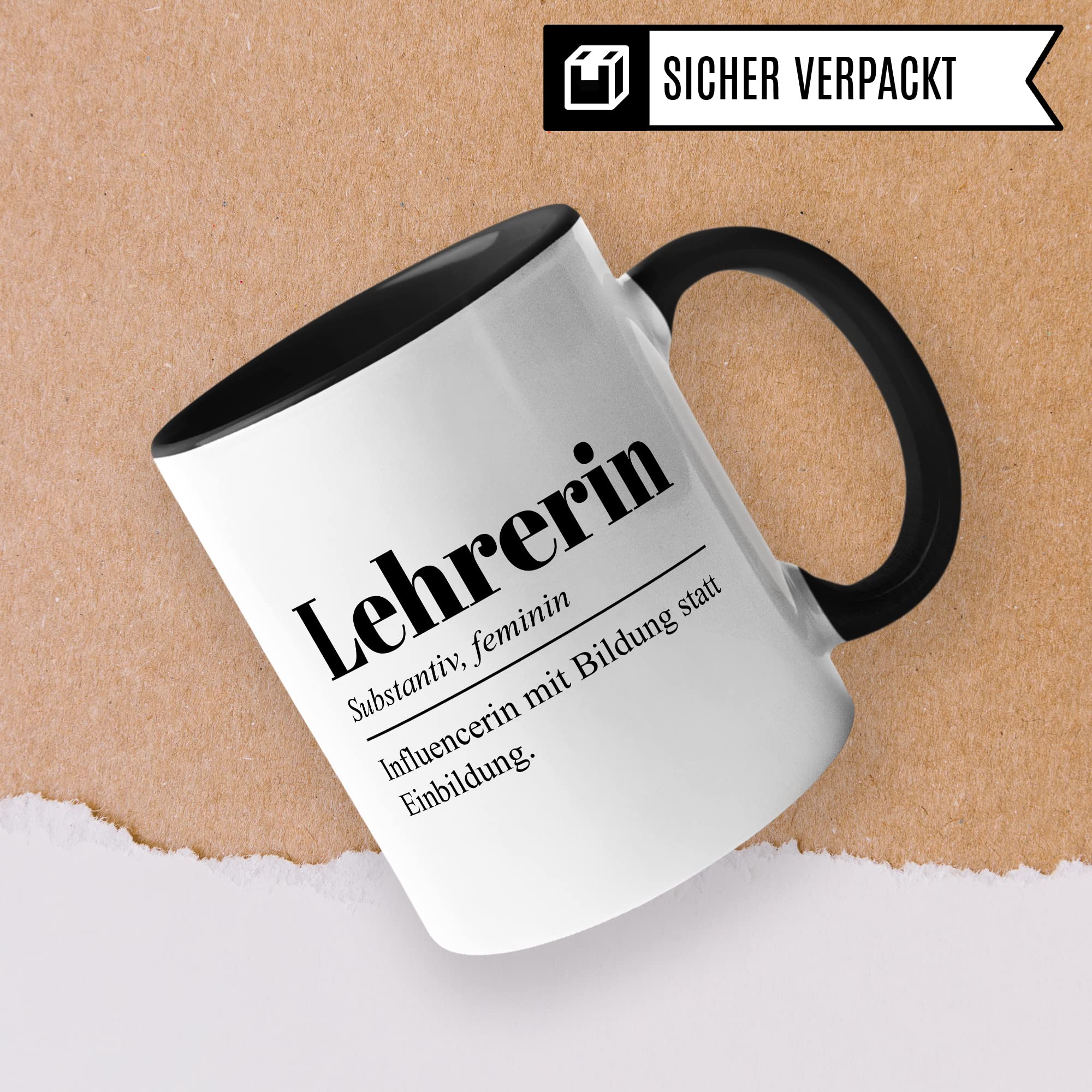 Tasse Lehrerin Geschenk lustig Kaffee-Tasse Kaffee-Becher Lehrerin Geschenkidee Grundschule Tasse Abschied Lehrerin Abschiedsgeschenk Gymnasium