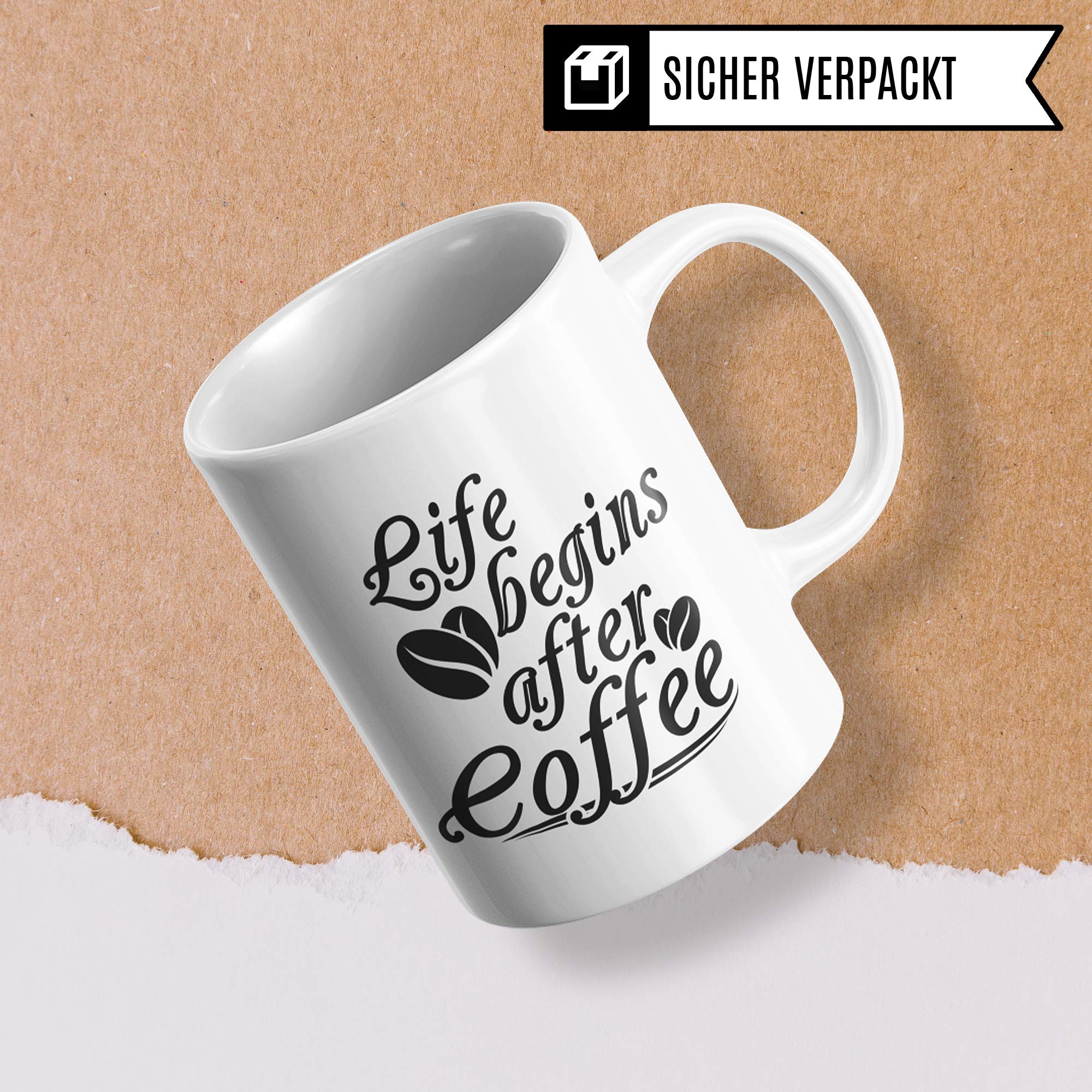 Pagma Druck Kaffeetasse lustig, Geschenk Kaffee Tasse mit Sprüchen, Kaffeetrinker Geschenkidee Kaffeeliebhaber Spruch Witz Koffein Filterkaffee Spruch