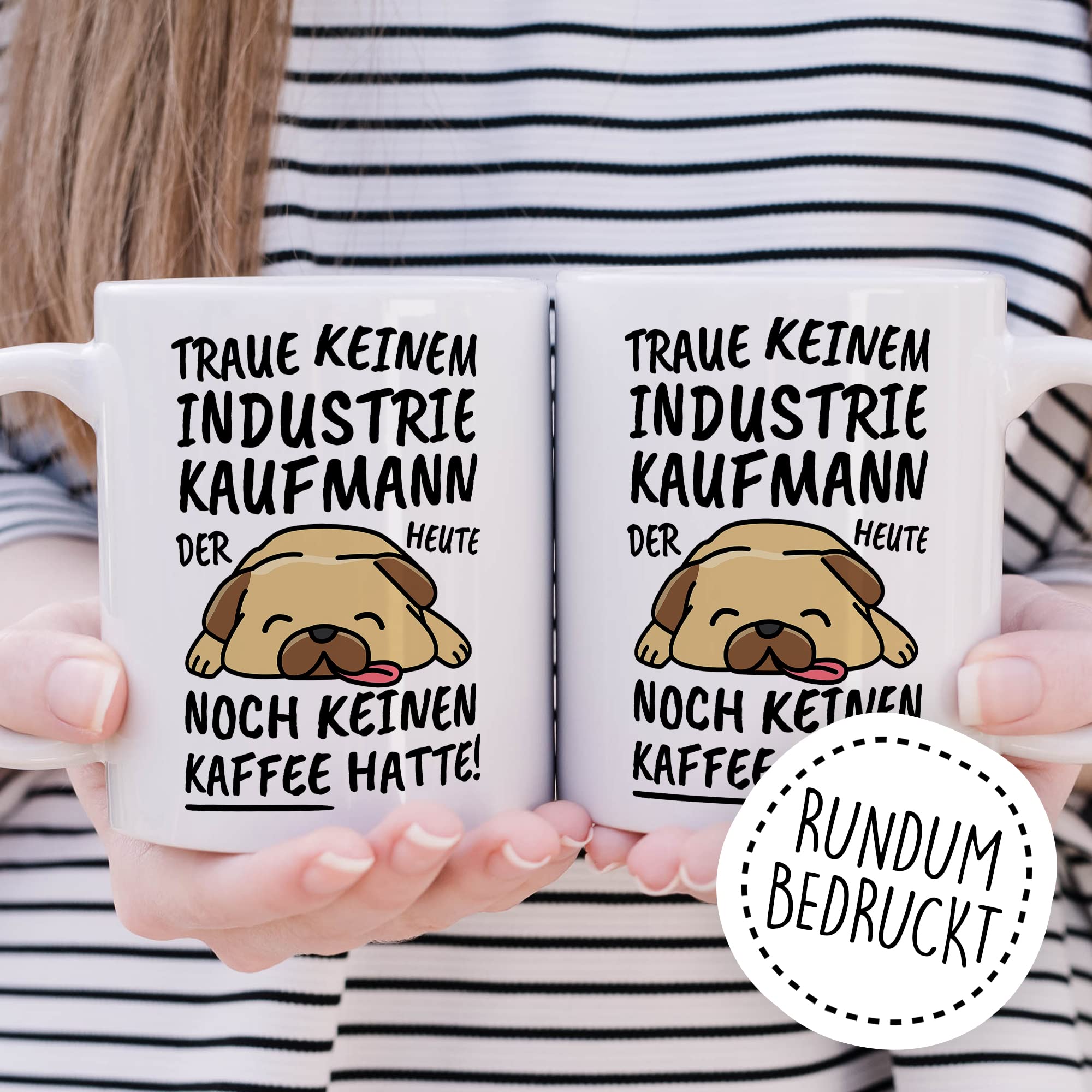 Tasse Industriekaufmann lustig, Industriekaufmann Geschenk Beruf, Spruch Kaffeebecher Industriekaufmänner Geschenkidee, Kaufleute Kaffee-Tasse Teetasse Becher