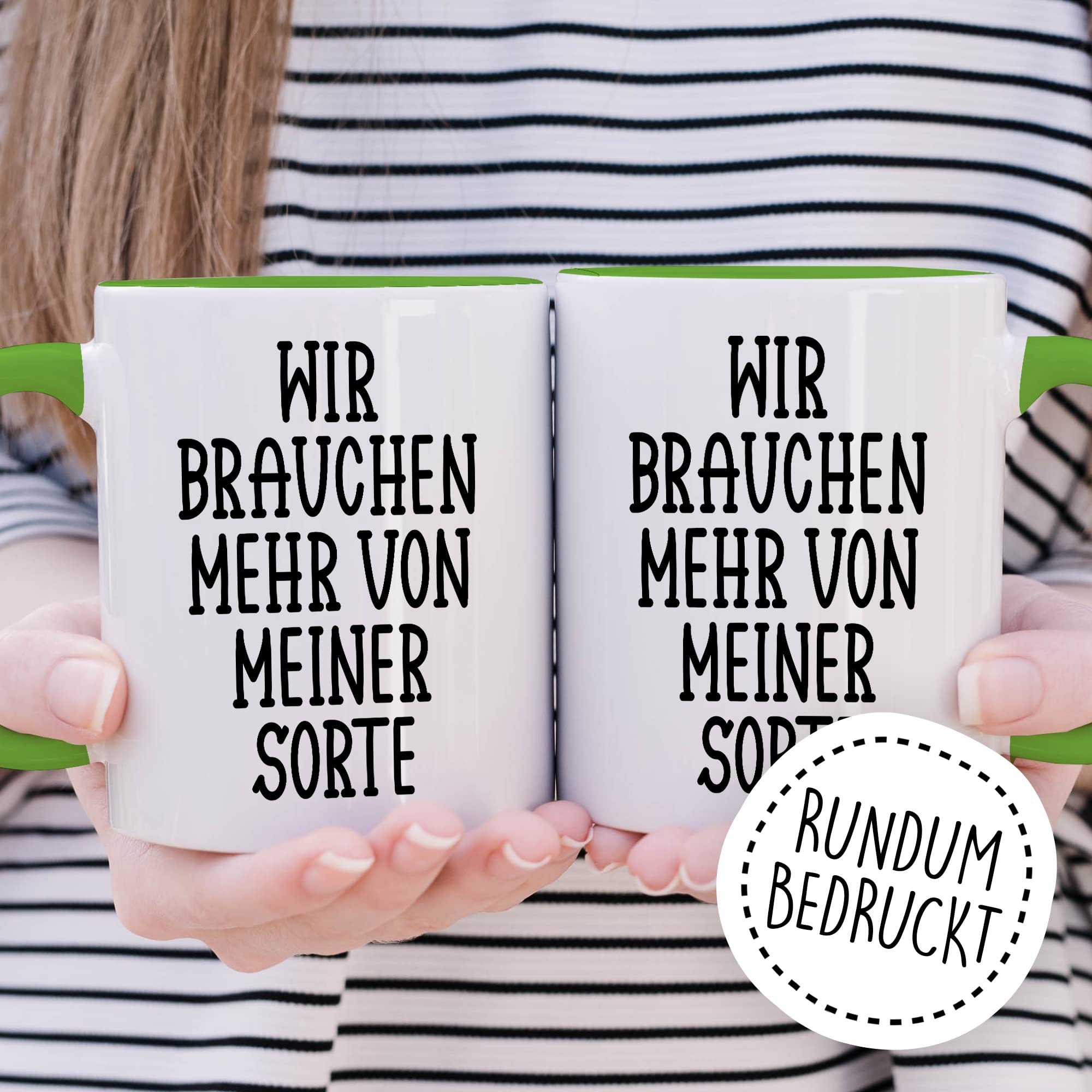 Tasse selbstverliebt Humor Geschenk, Wir brauchen mehr von meiner Sorte Geschenkidee Kaffeetasse mit Spruch lustig Kaffee-Becher Selbstliebe Witztasse Humor